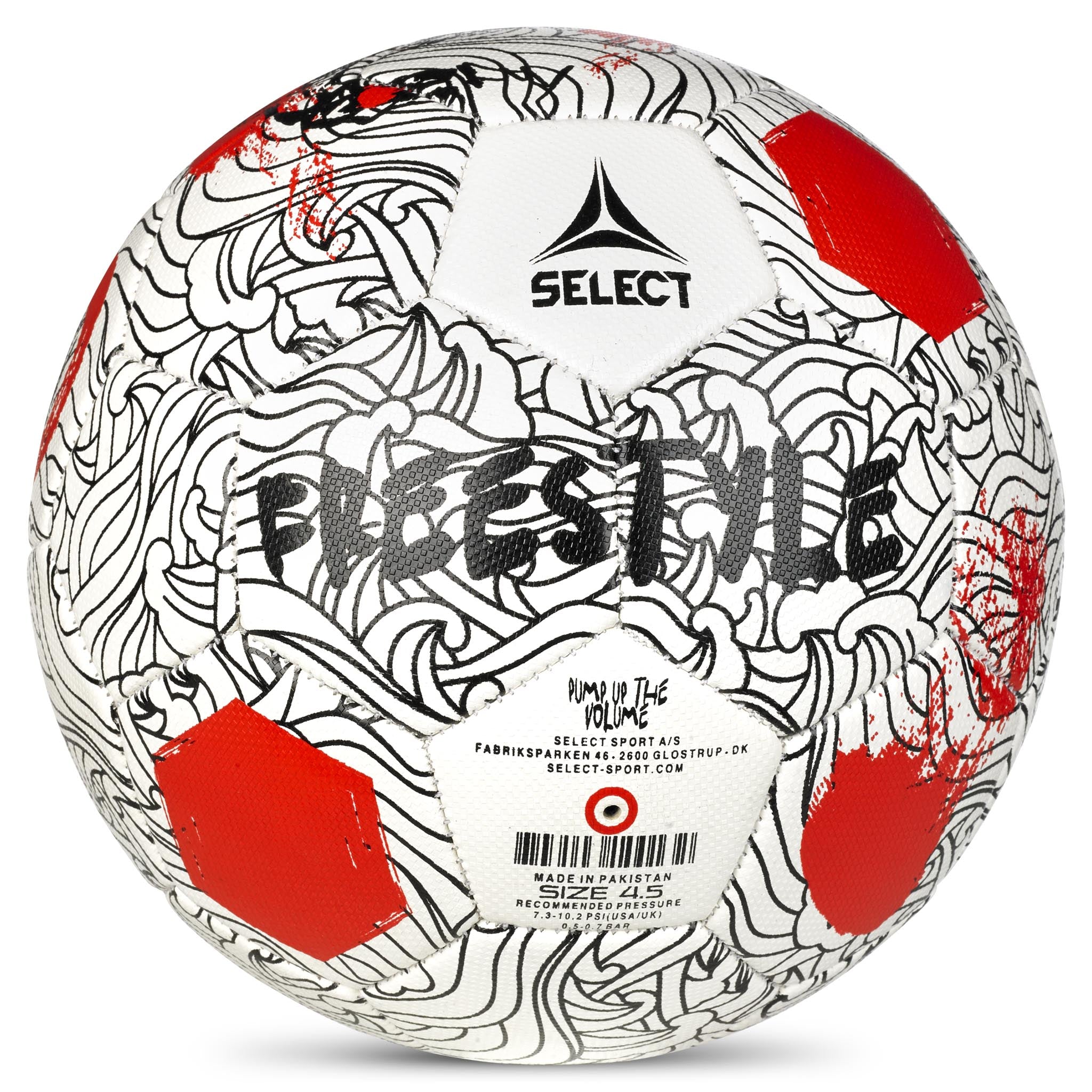Fodbold - Freestyle #farve_ #farve_hvid/rød #farve_white/red