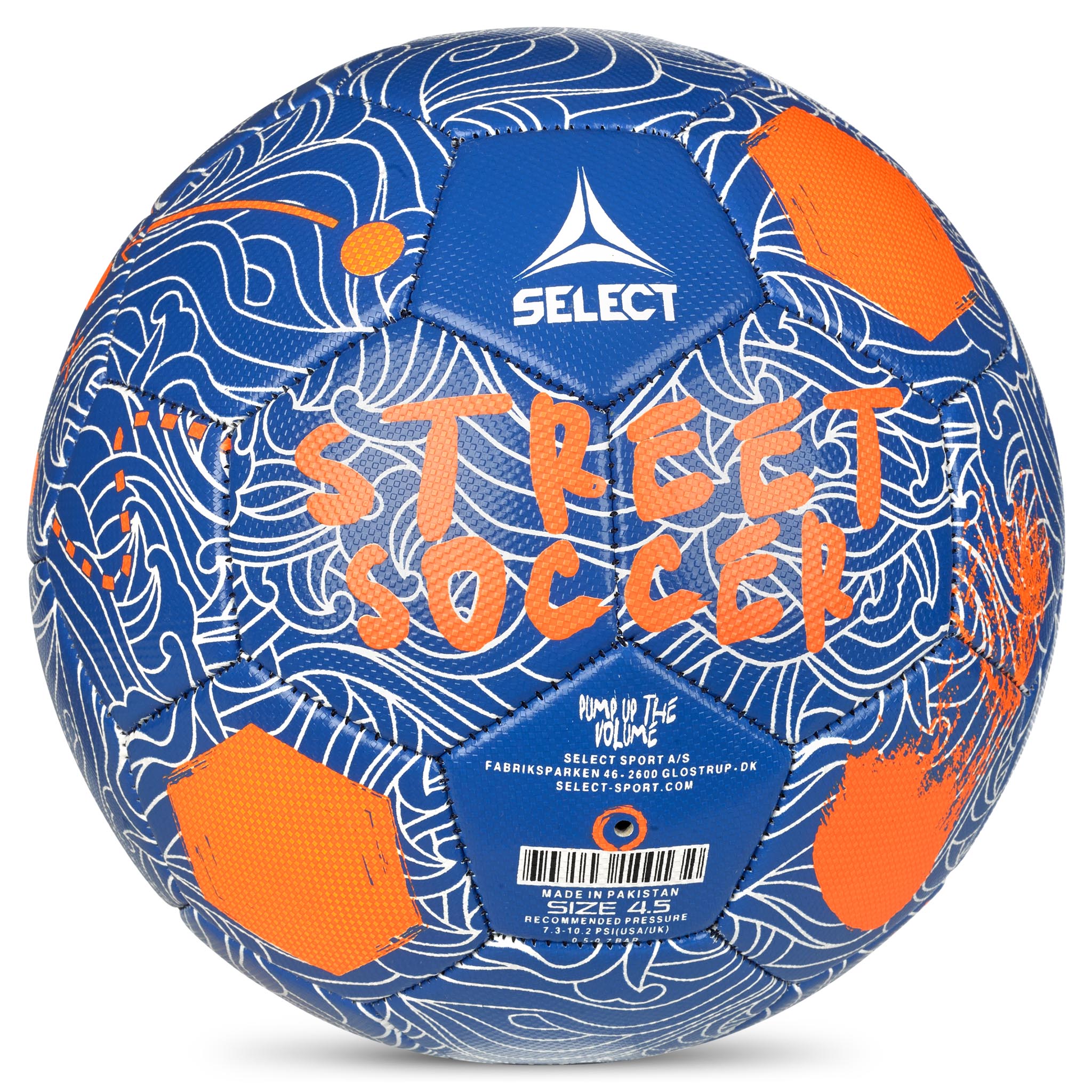 Fodbold - Street Soccer #farve_ #farve_blå/orange #farve_blue/orange