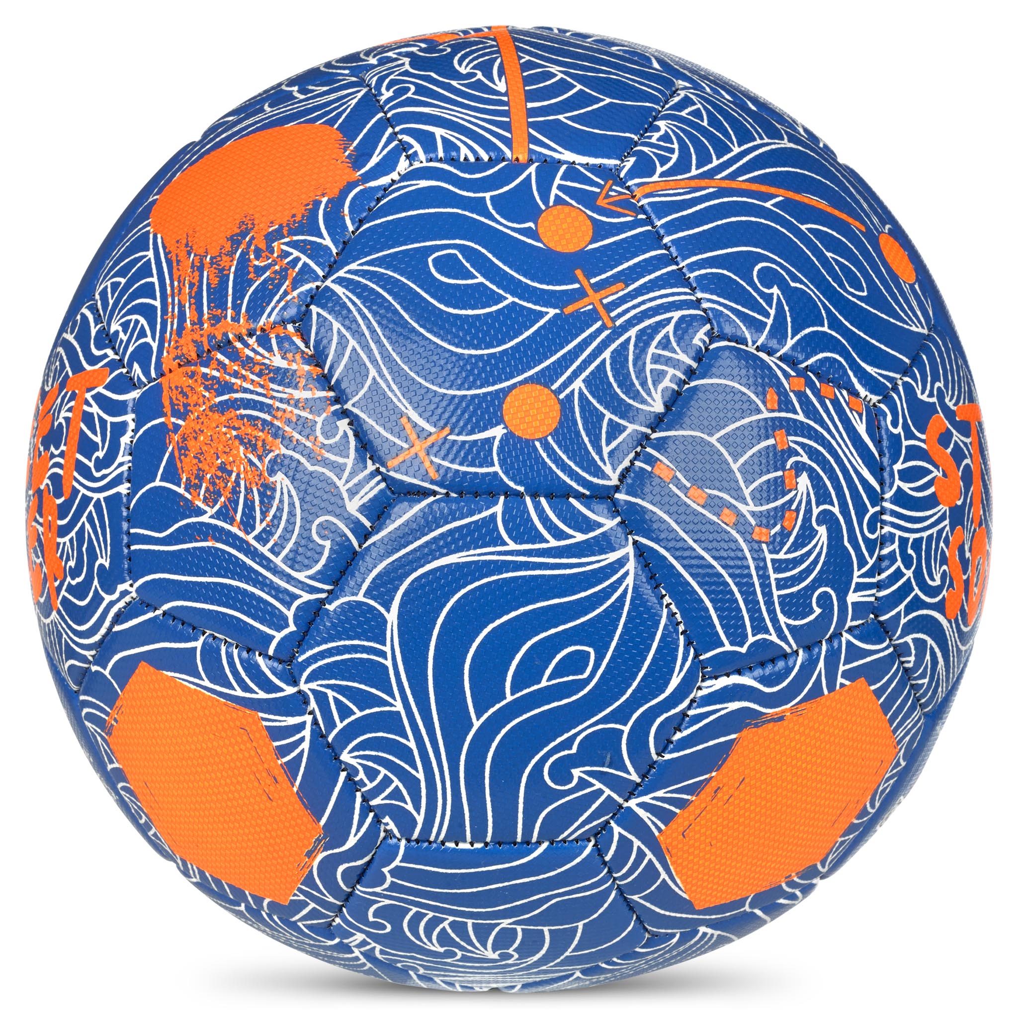 Fodbold - Street Soccer #farve_ #farve_blå/orange #farve_blue/orange