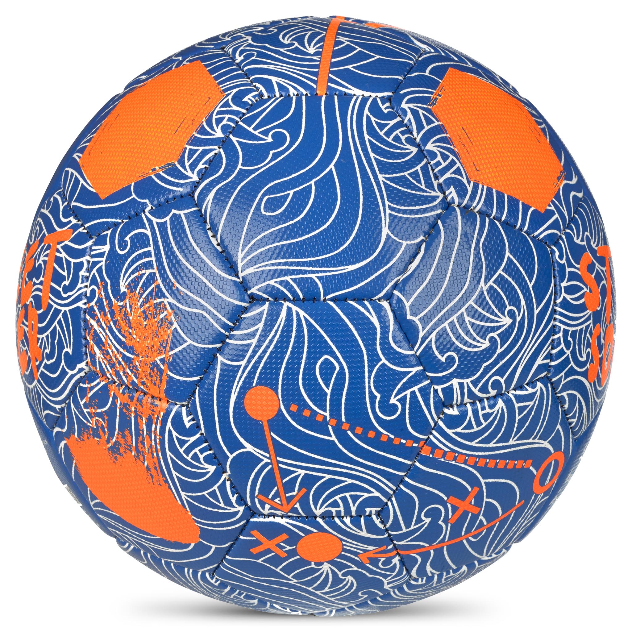 Fodbold - Street Soccer #farve_ #farve_blå/orange #farve_blue/orange