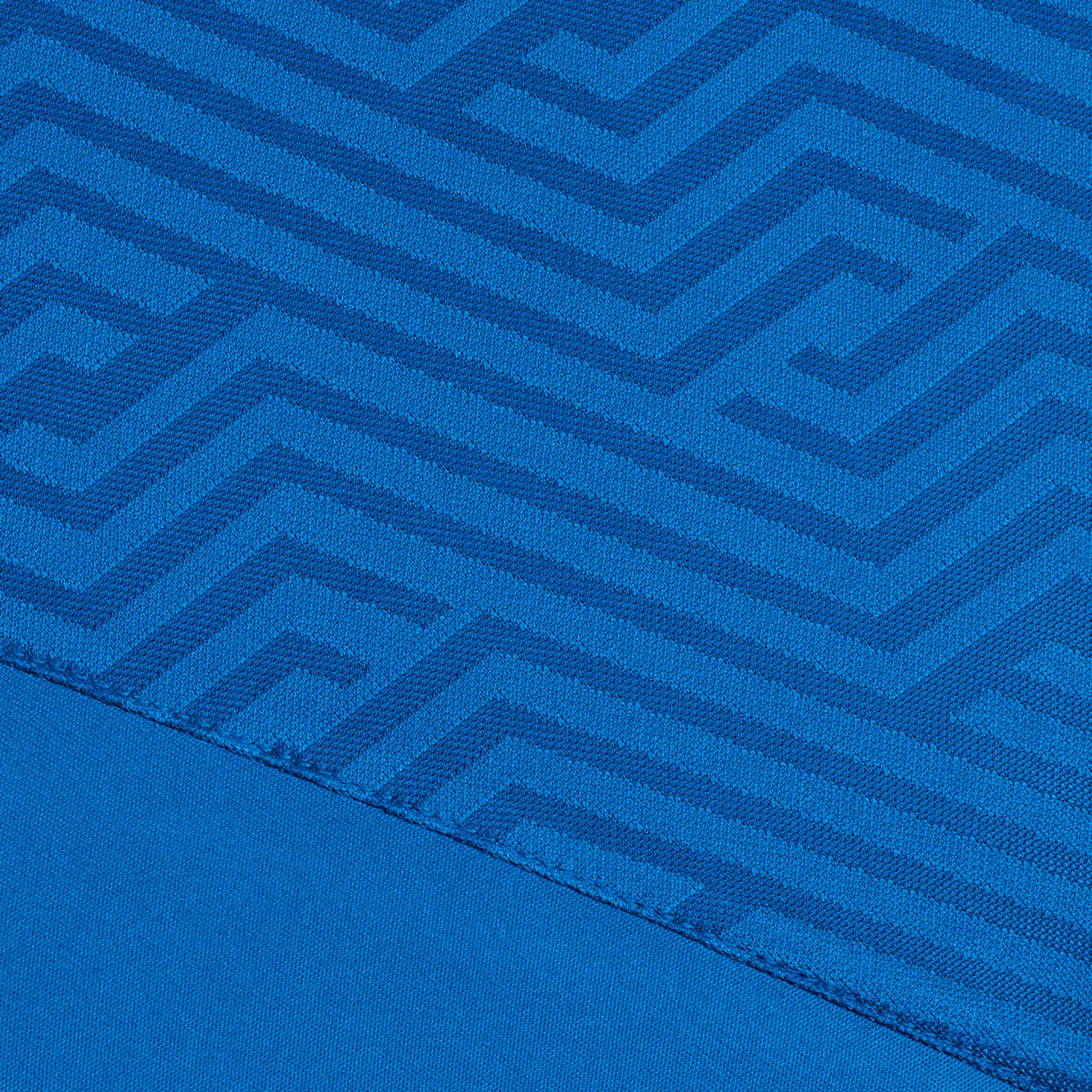 Monaco Kortærmet Spillertrøje - Børn #farve_ #farve_blå/hvid #farve_blå/hvid