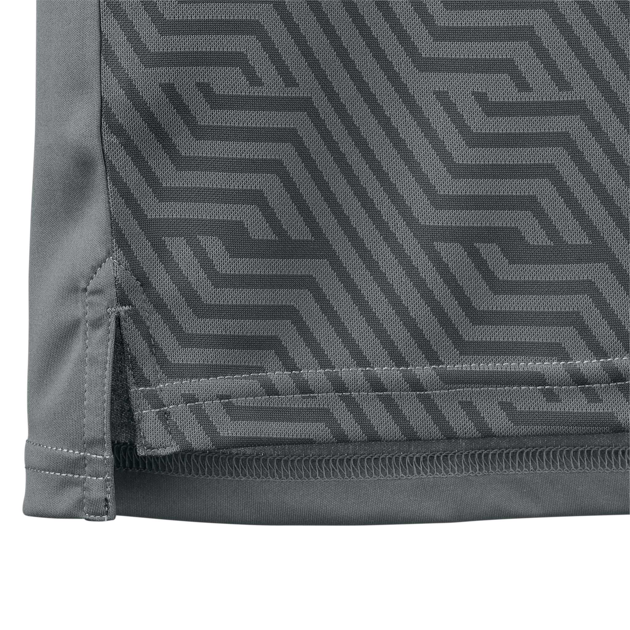 Monaco Kortærmet Spillertrøje - Børn #farve_ #farve_grey/white