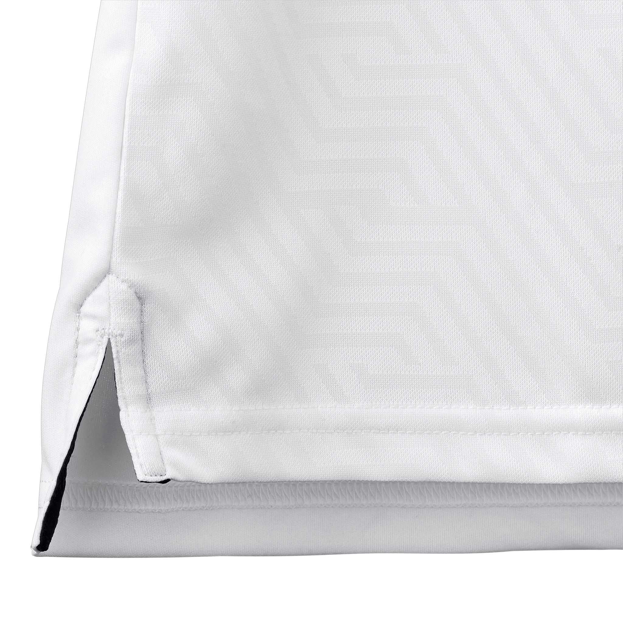 Monaco Kortærmet Spillertrøje - Børn #farve_ #farve_hvid/sort #farve_hvid/sort