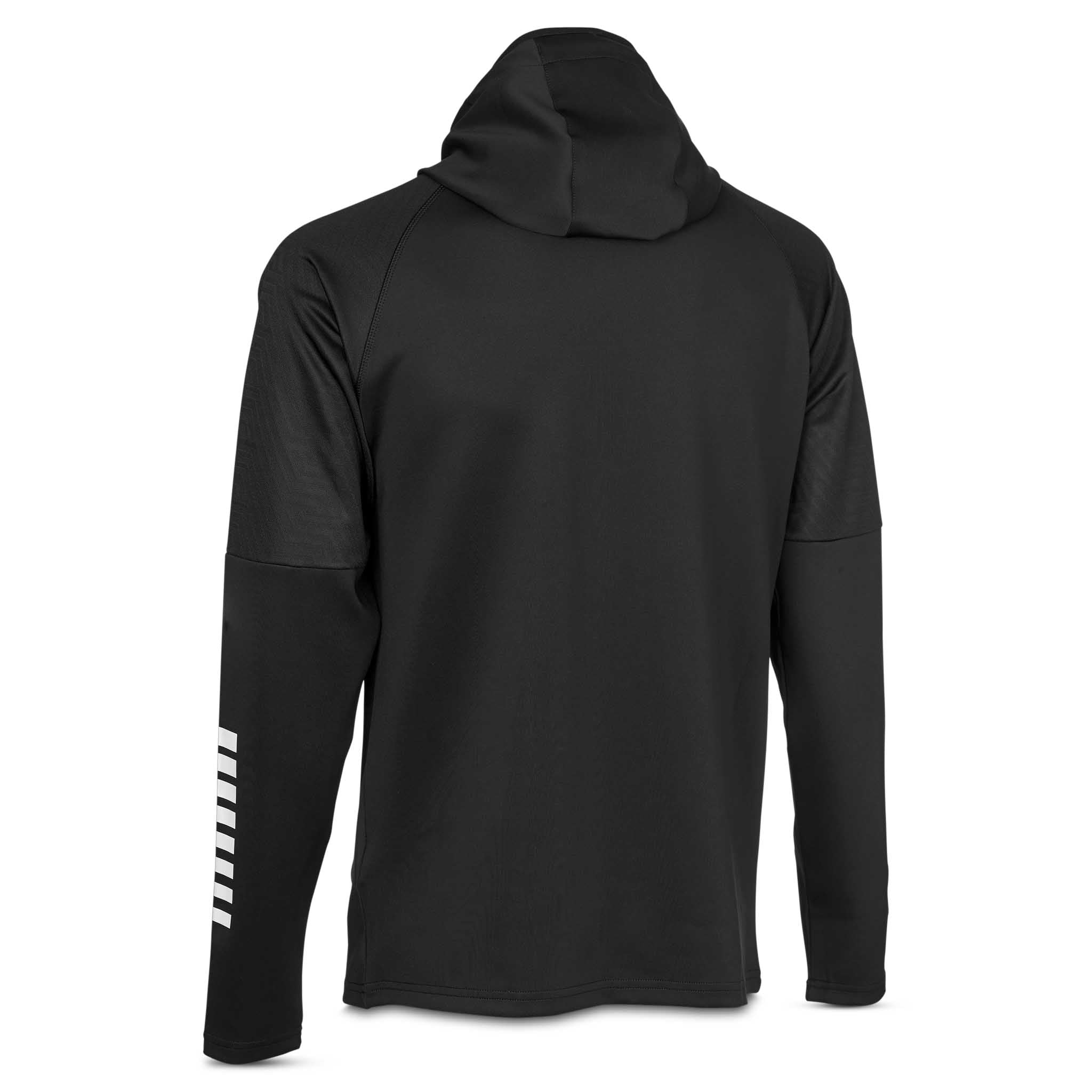 Monaco Zip hoodie - Børn #farve_ #farve_sort/hvid #farve_sort/hvid