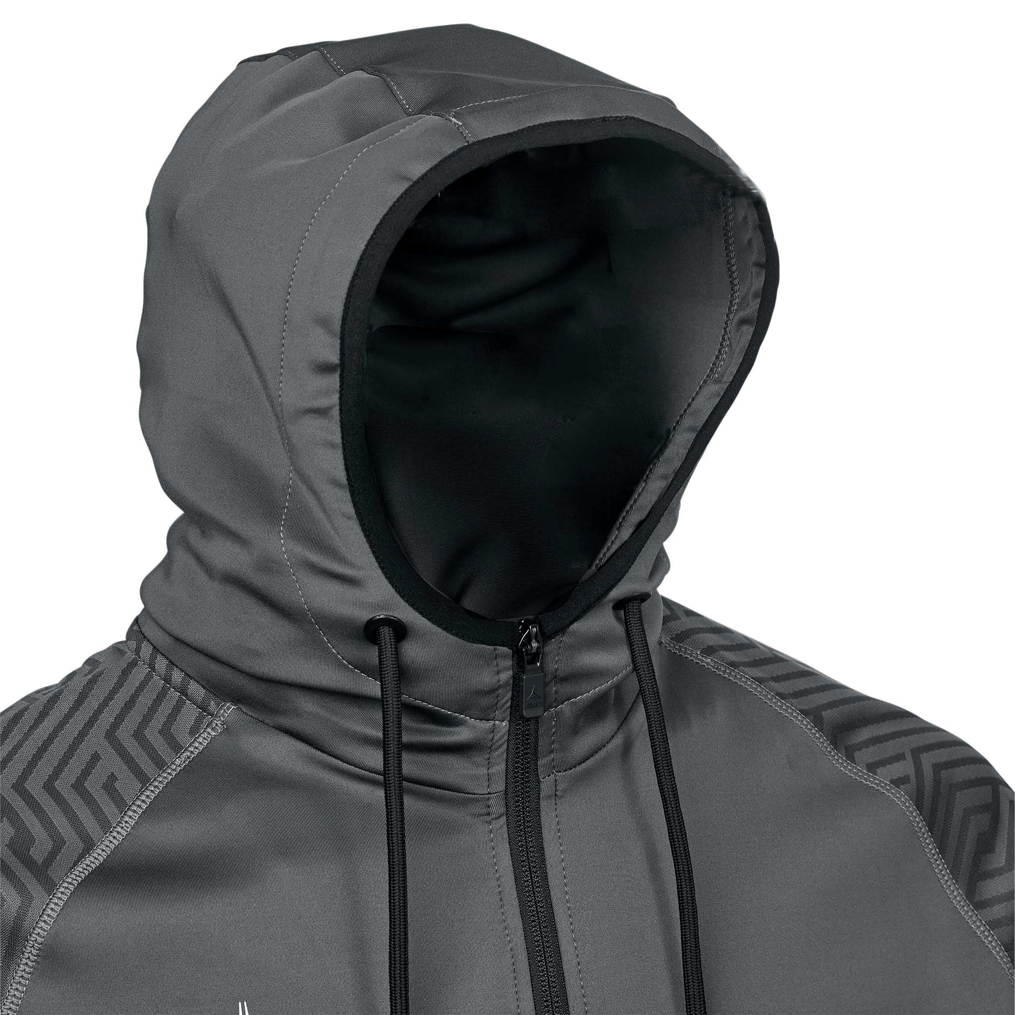 Monaco Zip hoodie #farve_ #farve_grey/white