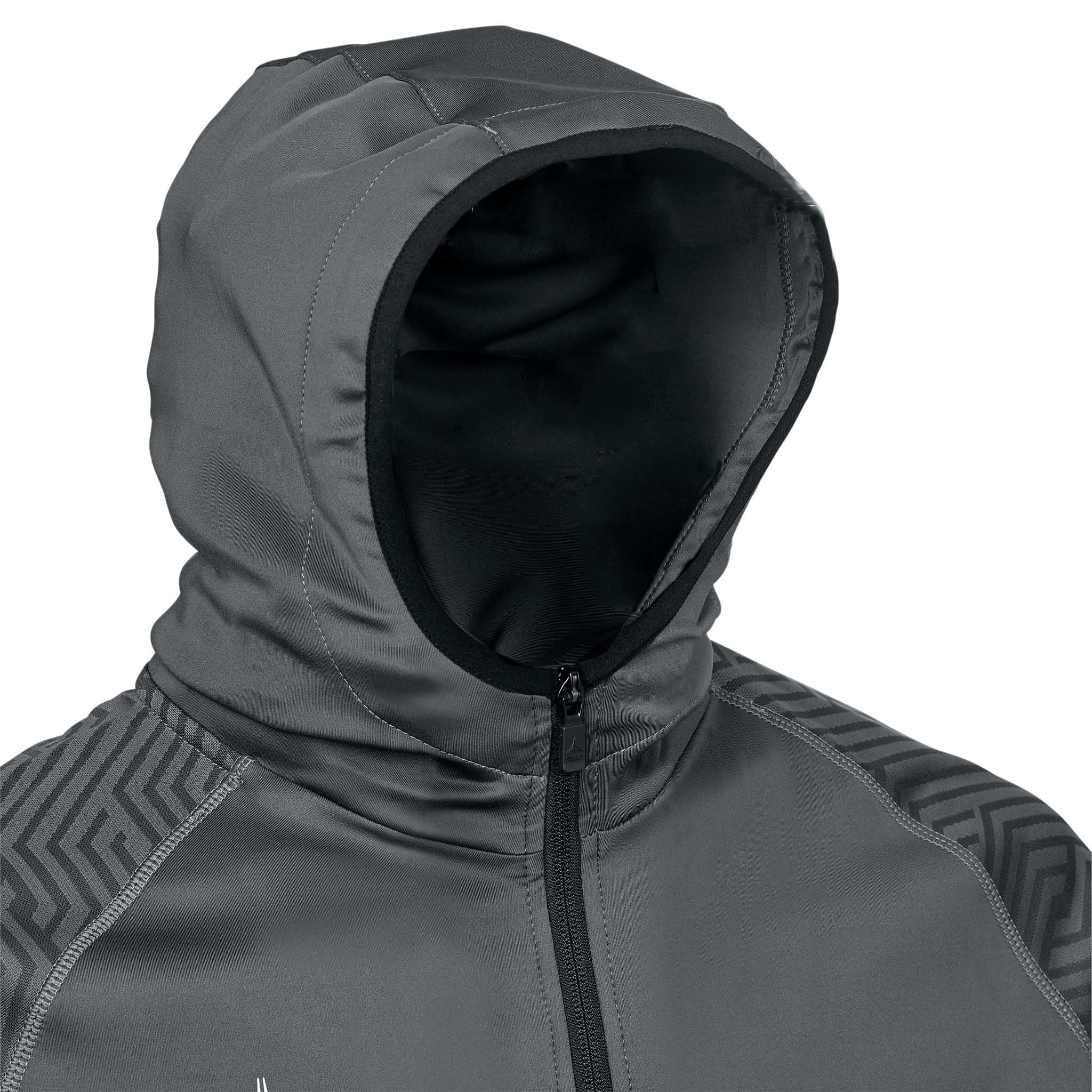 Monaco Zip hoodie - Børn #farve_ #farve_grey/white