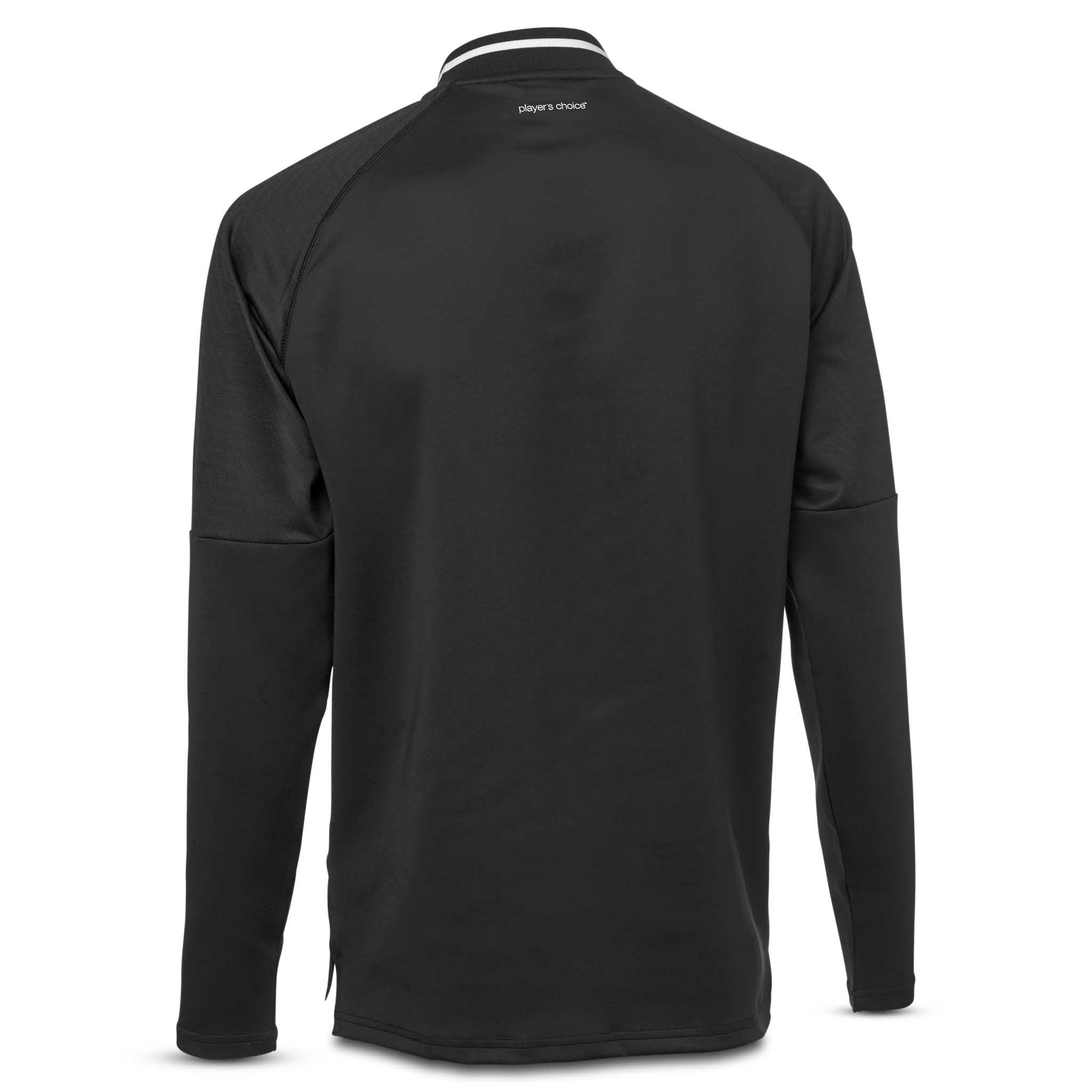 Monaco Træningssweatshirt med 1/2 lynlås - Børn #farve_ #farve_sort/hvid #farve_sort/hvid