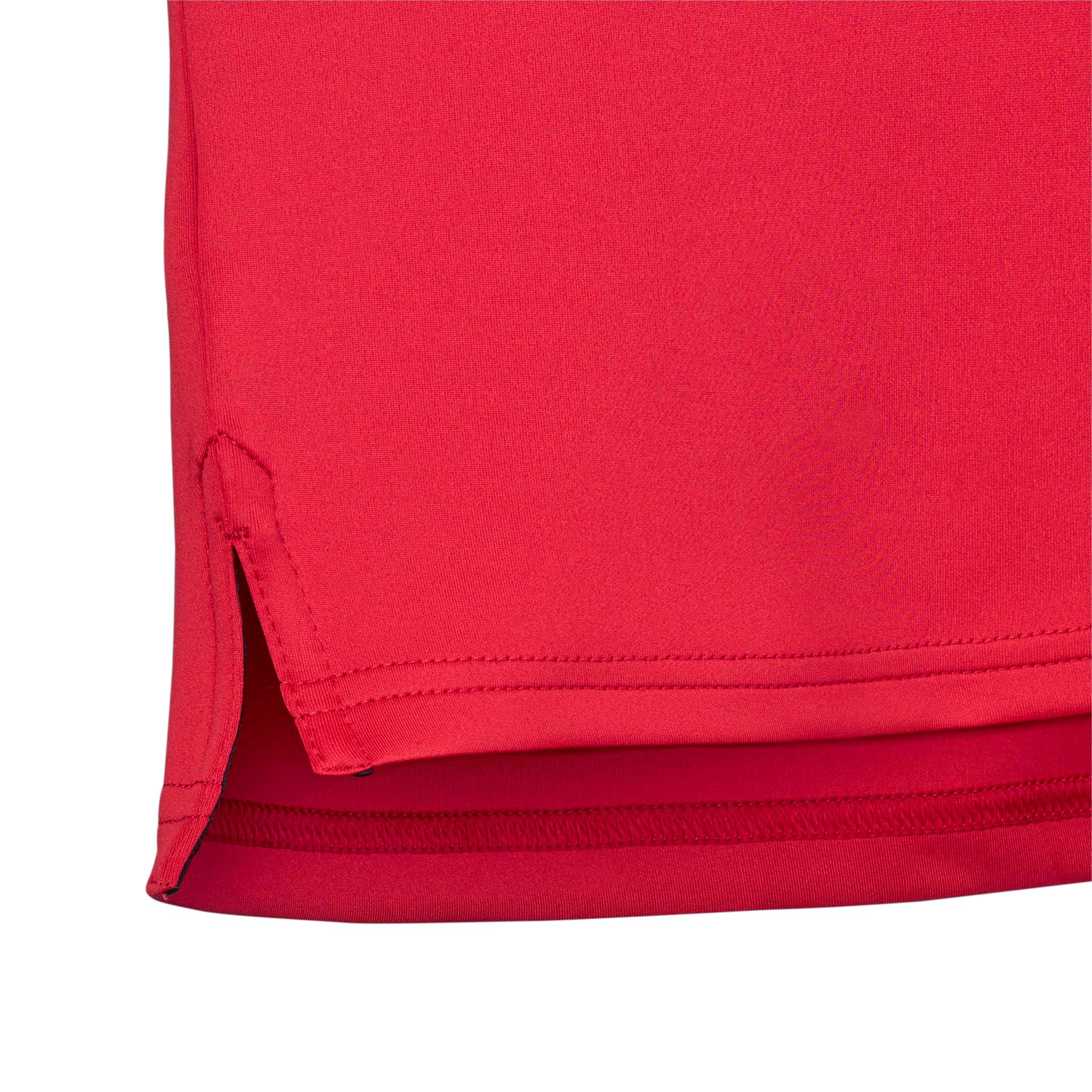 Monaco Træningssweatshirt med 1/2 lynlås - Børn #farve_ #farve_rød/hvid #farve_rød/hvid