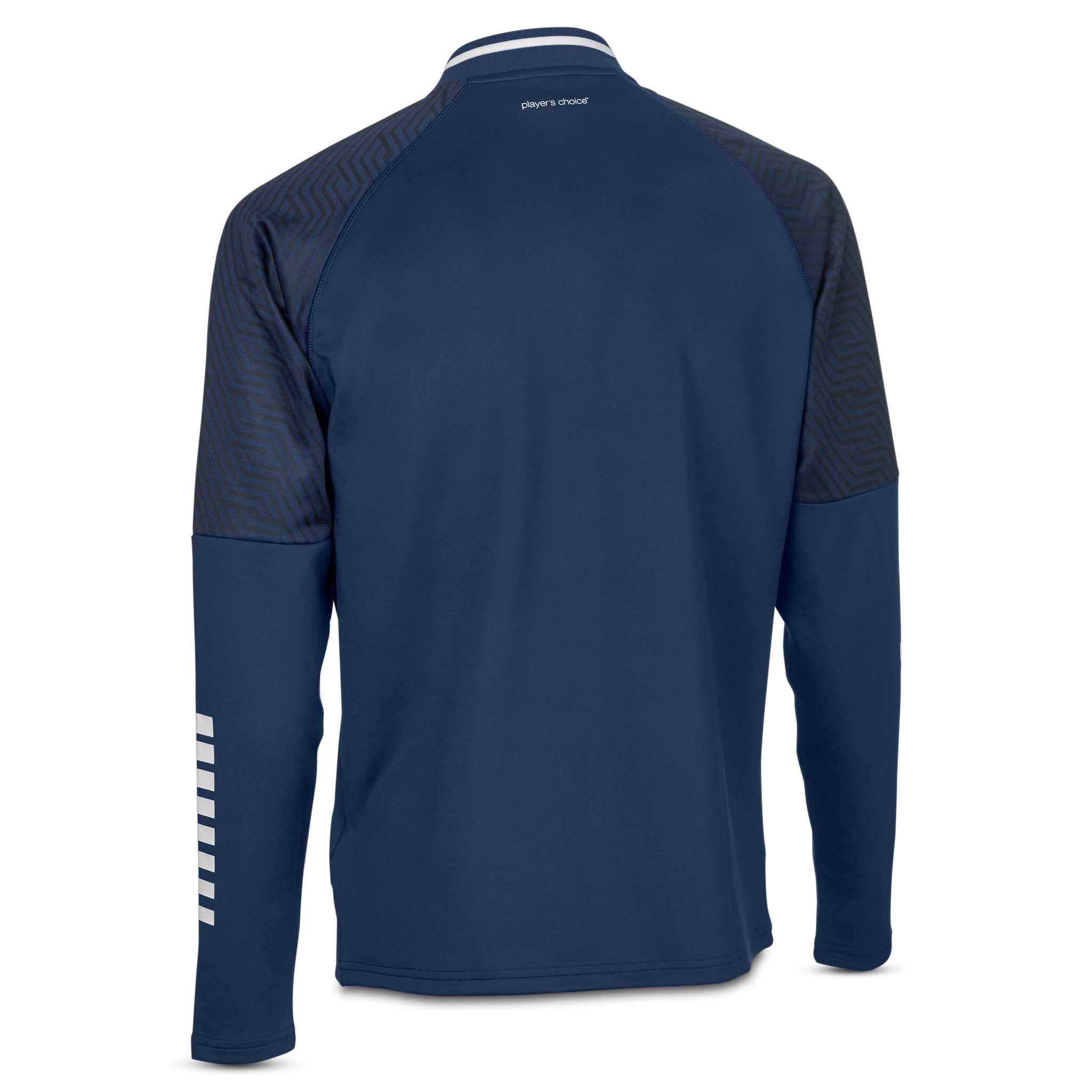 Monaco Zip træningsjakke - Børn #farve_ #farve_marineblå/hvid #farve_marineblå/hvid