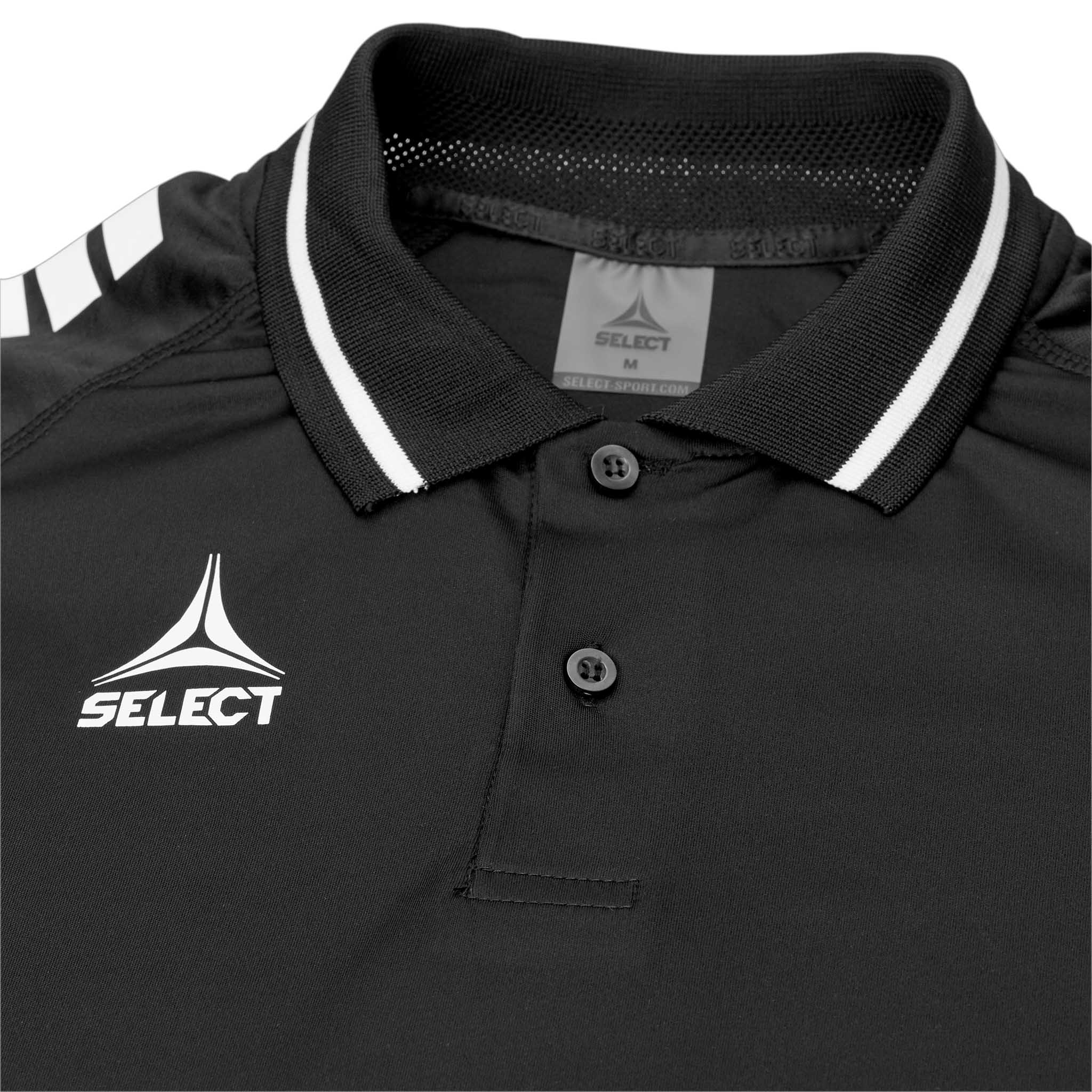 Monaco Technical Polo #farve_ #farve_sort/hvid #farve_sort/hvid