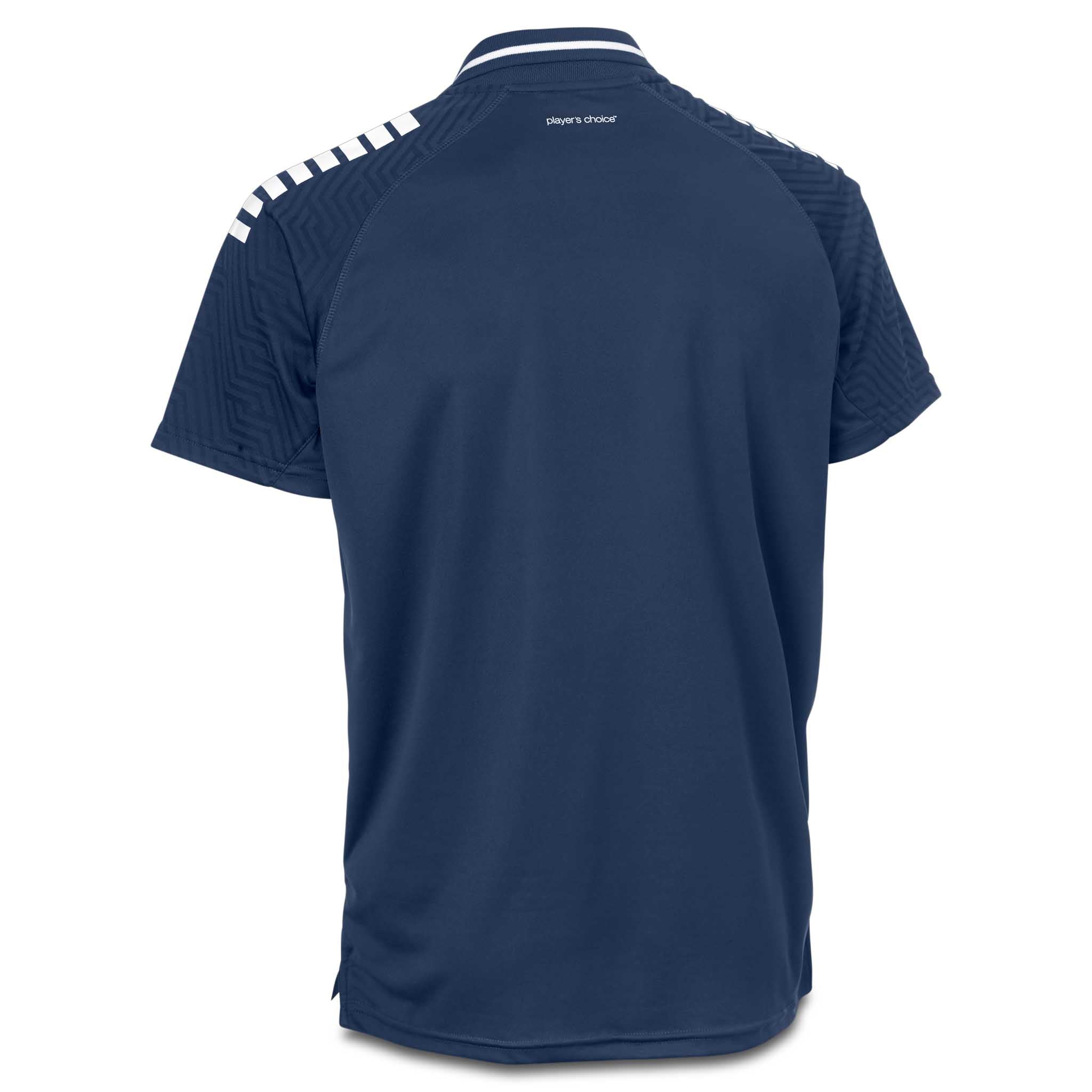 Monaco Technical Polo #farve_ #farve_marineblå/hvid #farve_marineblå/hvid