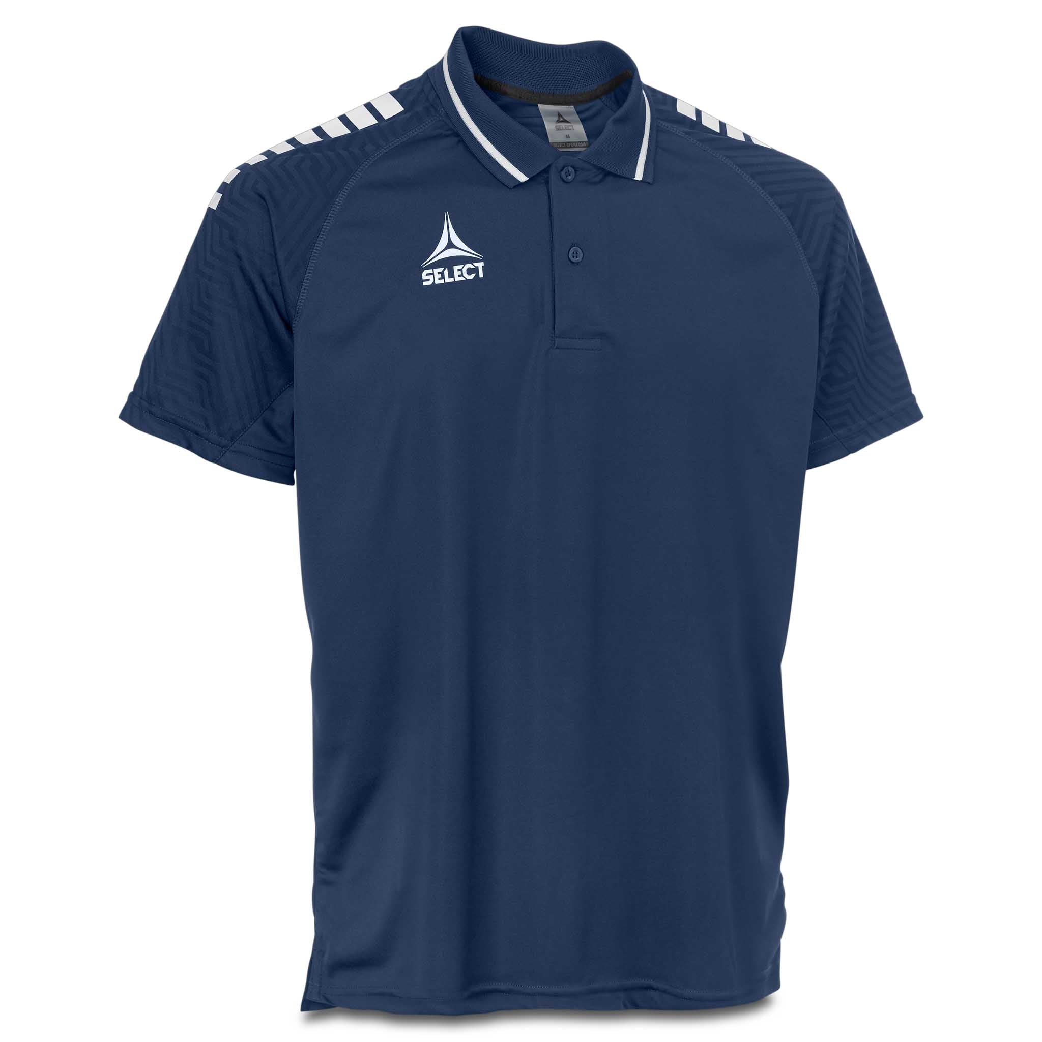 Monaco Technical Polo #farve_marineblå/hvid