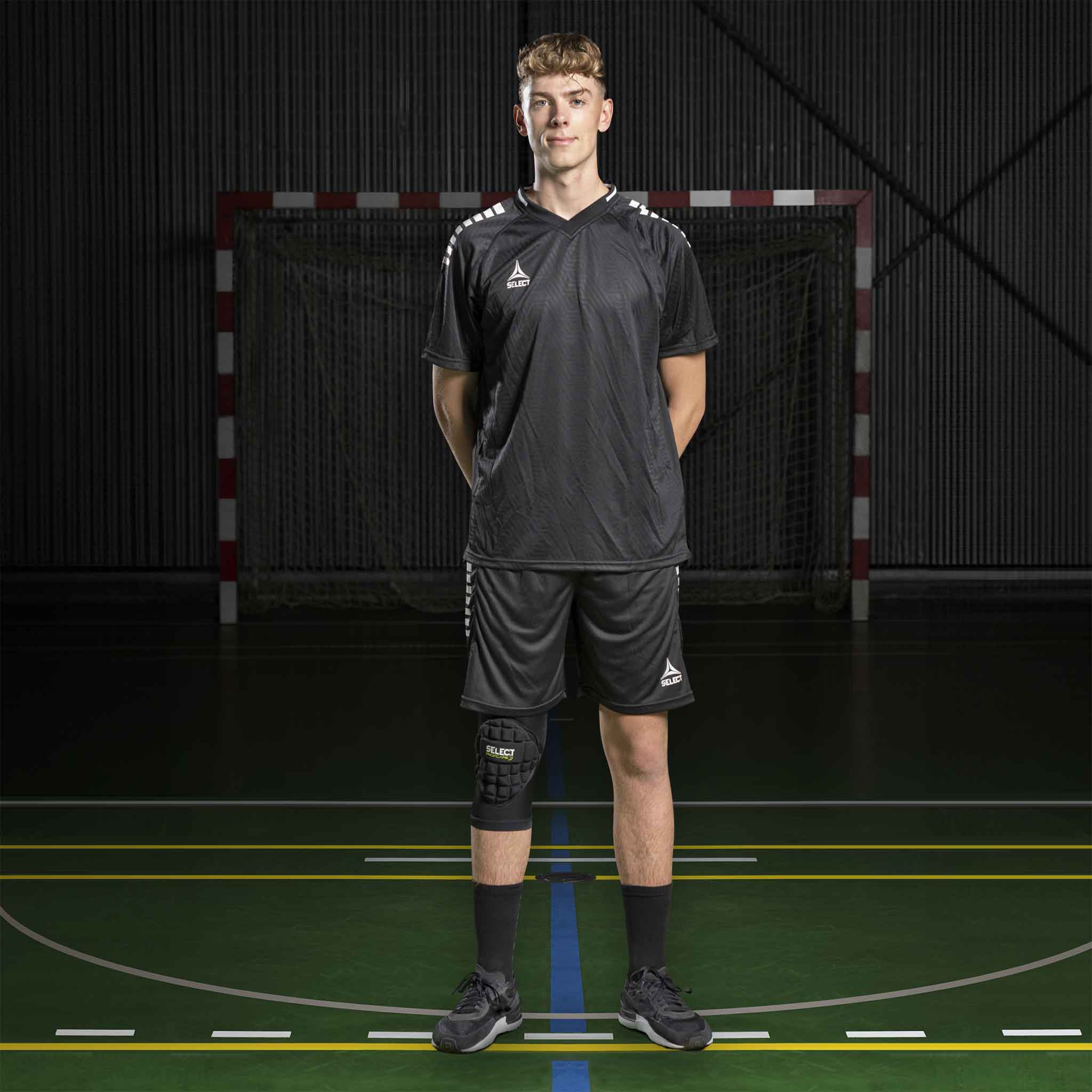 Monaco Kortærmet Spillertrøje #farve_ #farve_sort/hvid #farve_sort/hvid