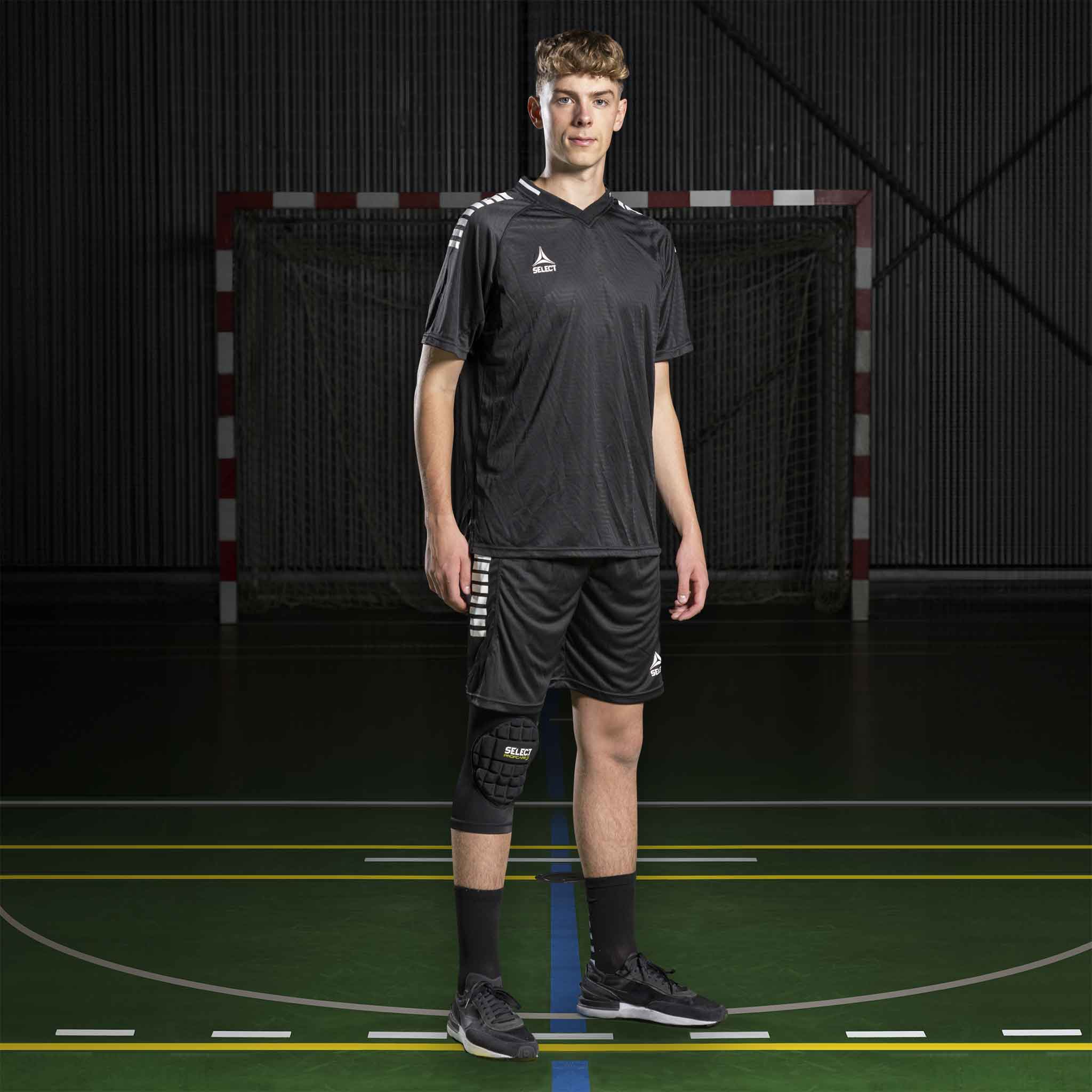 Monaco Kortærmet Spillertrøje #farve_ #farve_sort/hvid #farve_sort/hvid