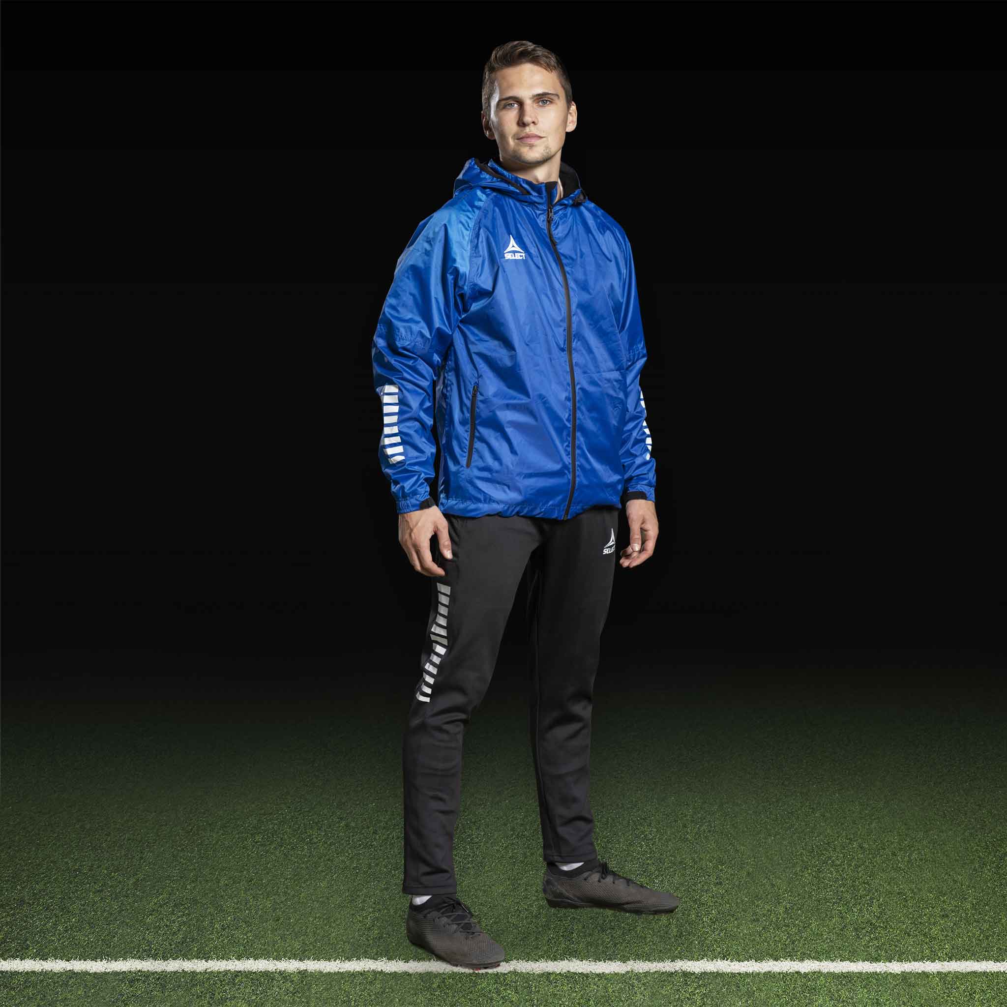 Monaco Træningsbukser Regular Fit #farve_ #farve_blå/hvid #farve_sort/hvid