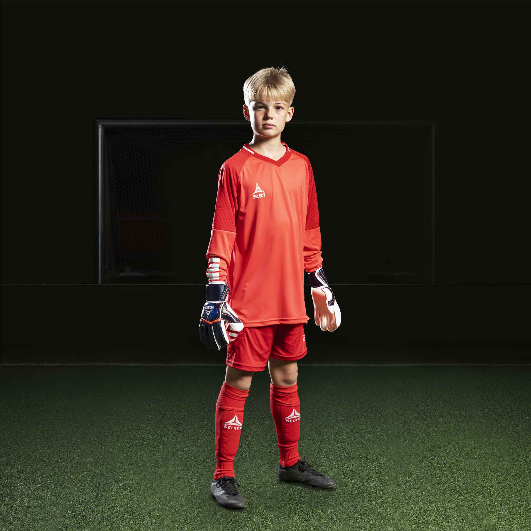 Monaco målmandstrøje - Børn #farve_ #farve_red/red