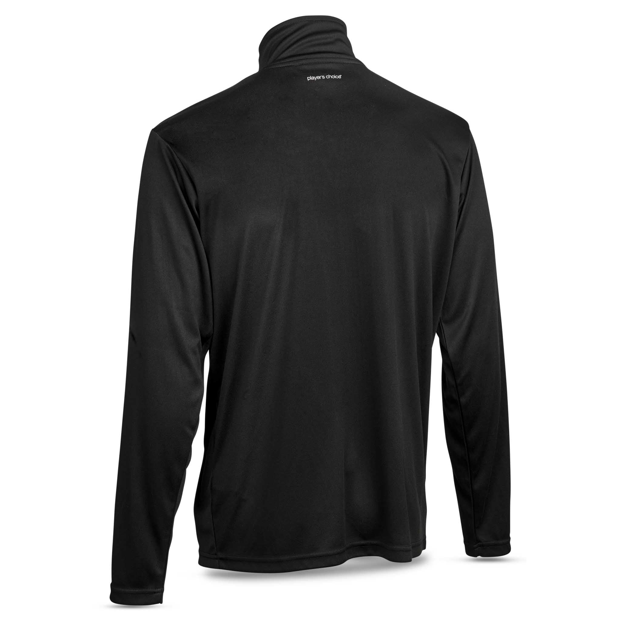 Pisa zip træningsjakke #farve_ #farve_sort/hvid #farve_sort/hvid