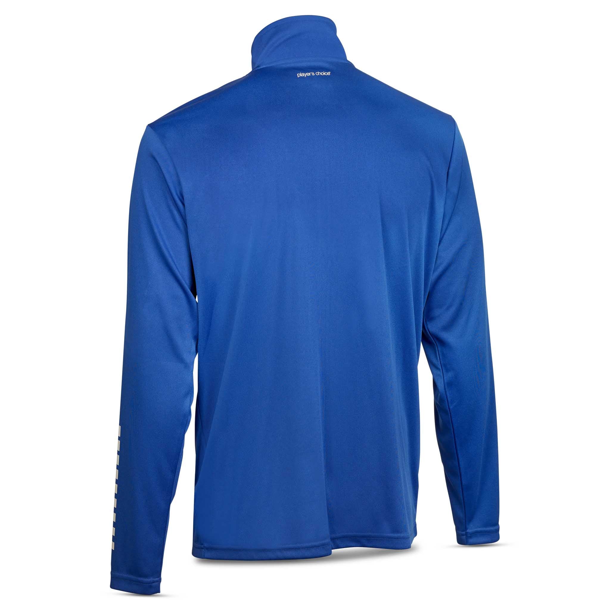 Pisa zip træningsjakke - Børn #farve_ #farve_blå/hvid #farve_blå/hvid