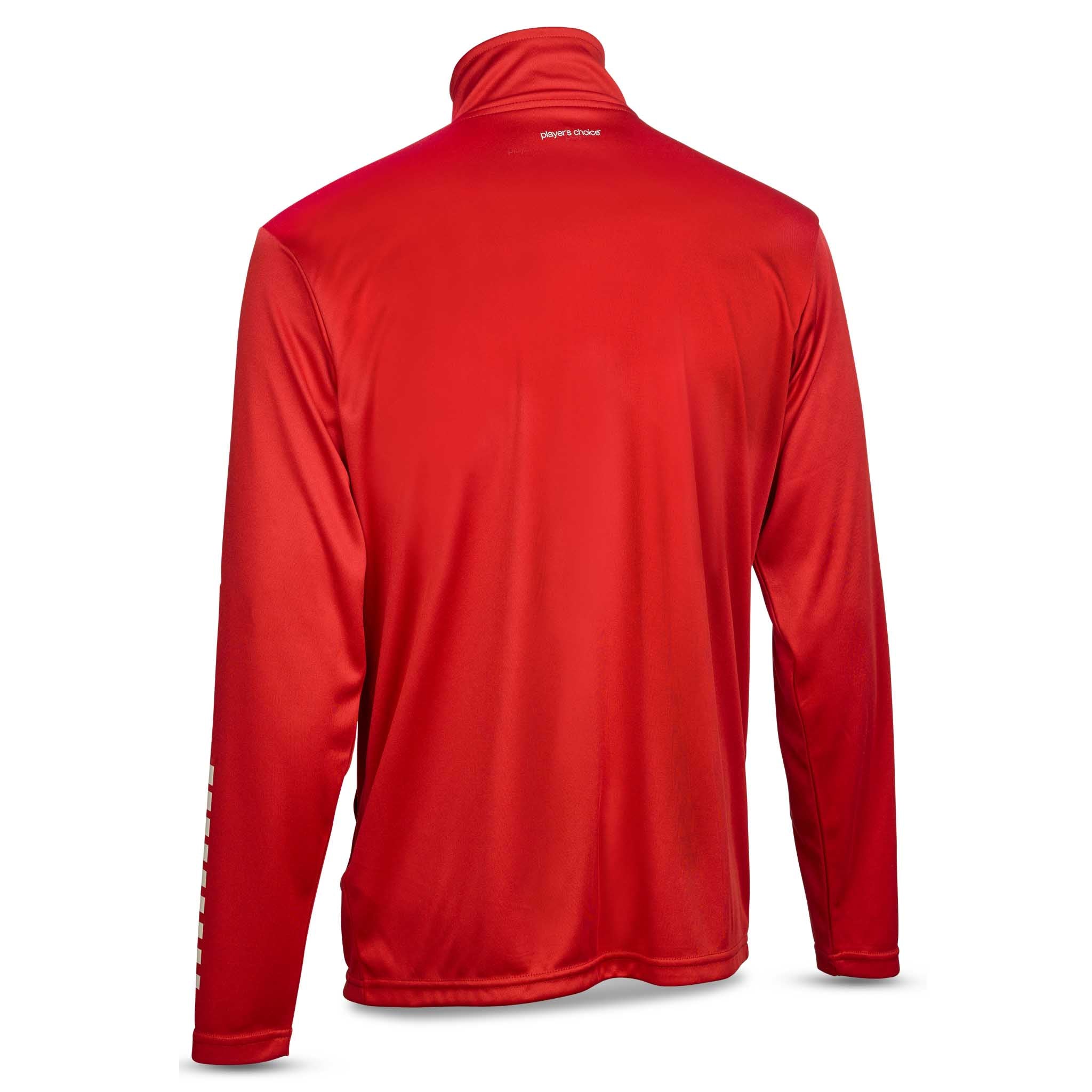 Pisa zip træningsjakke - Børn #farve_ #farve_rød/hvid #farve_rød/hvid