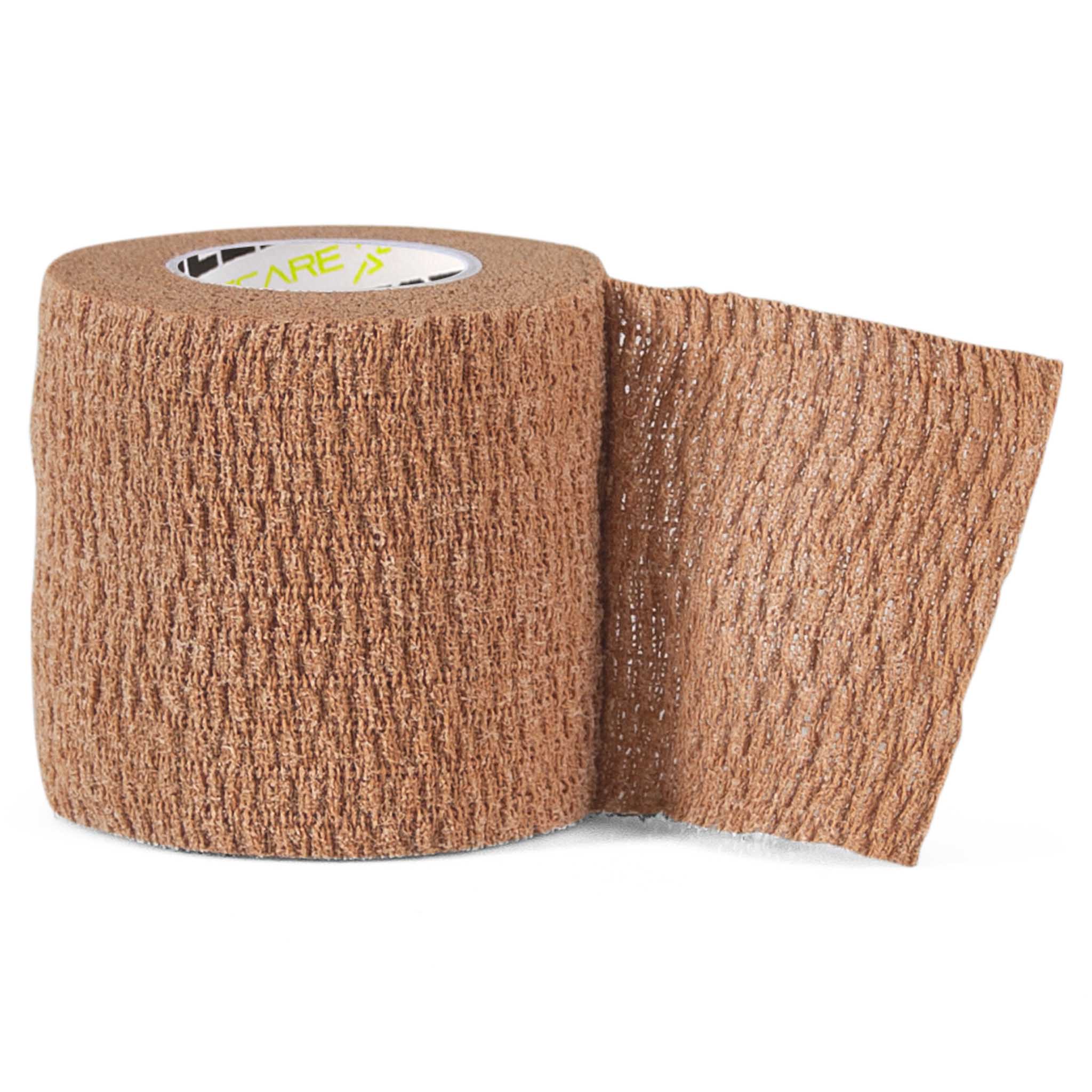 Stretch Bandage (5 cm. x 4,5 m.) #farve_beige