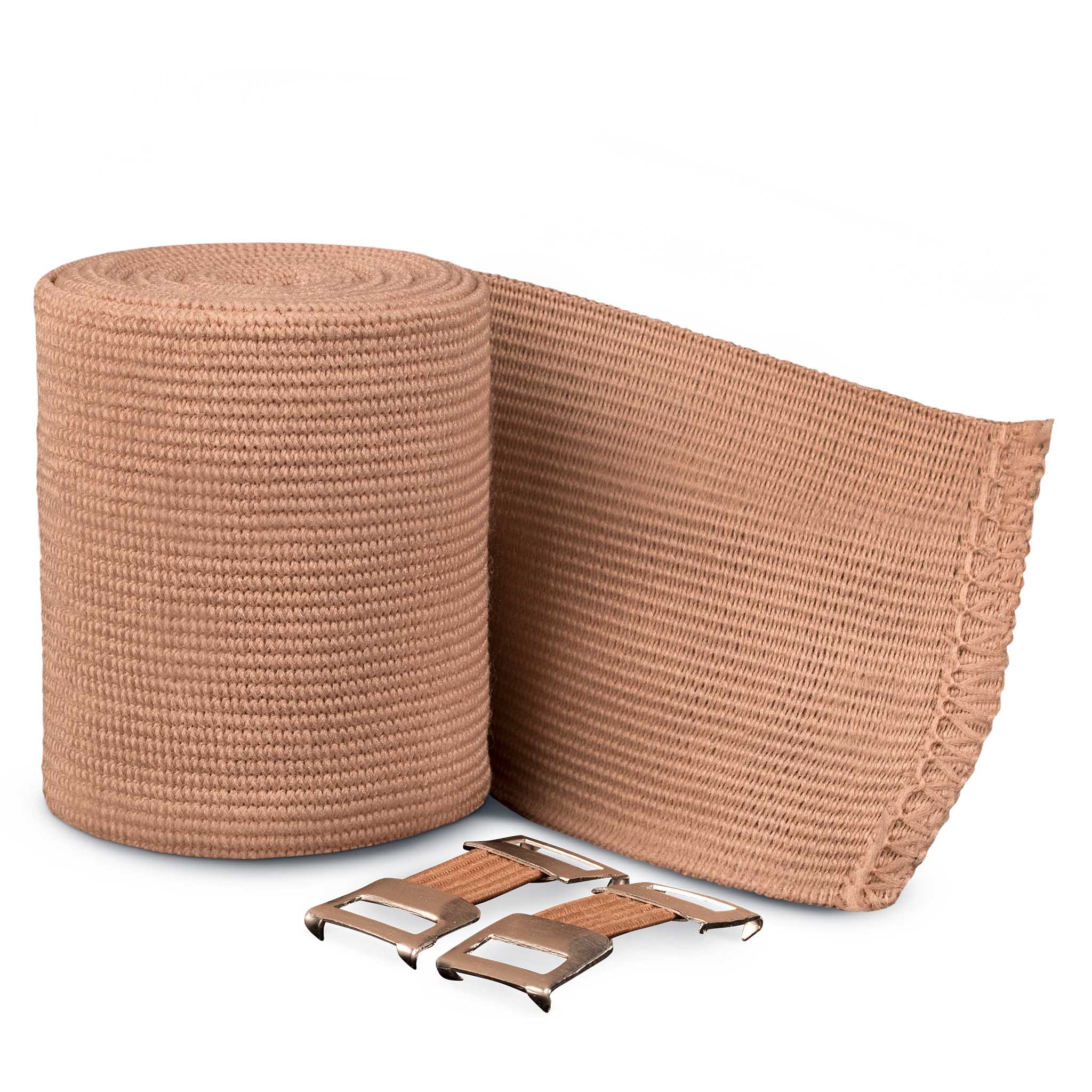 Elastikbandage (7,5 cm. x 7 m.) #farve_beige