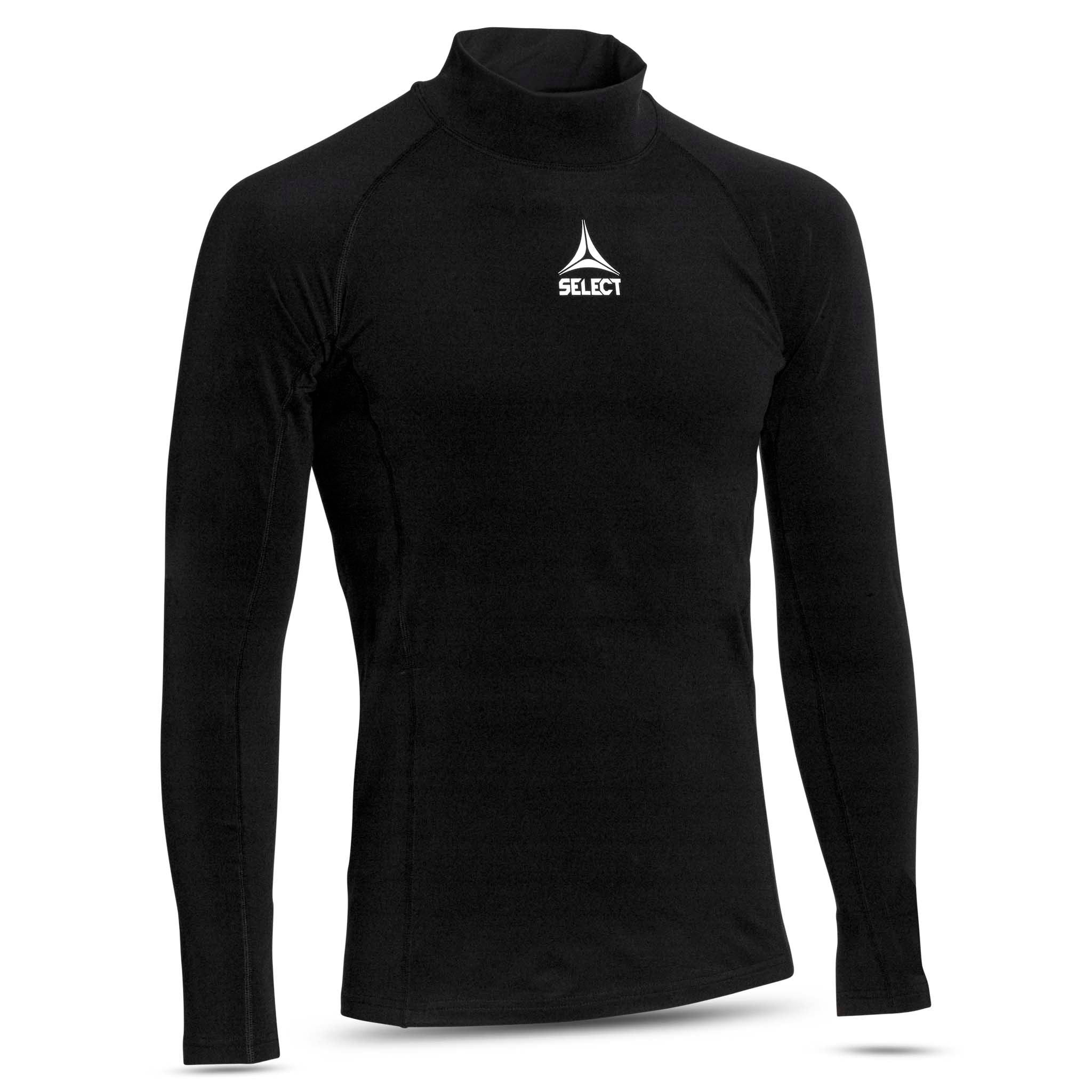 Baselayer Shirt Winter langærmet - Børn #farve_sort