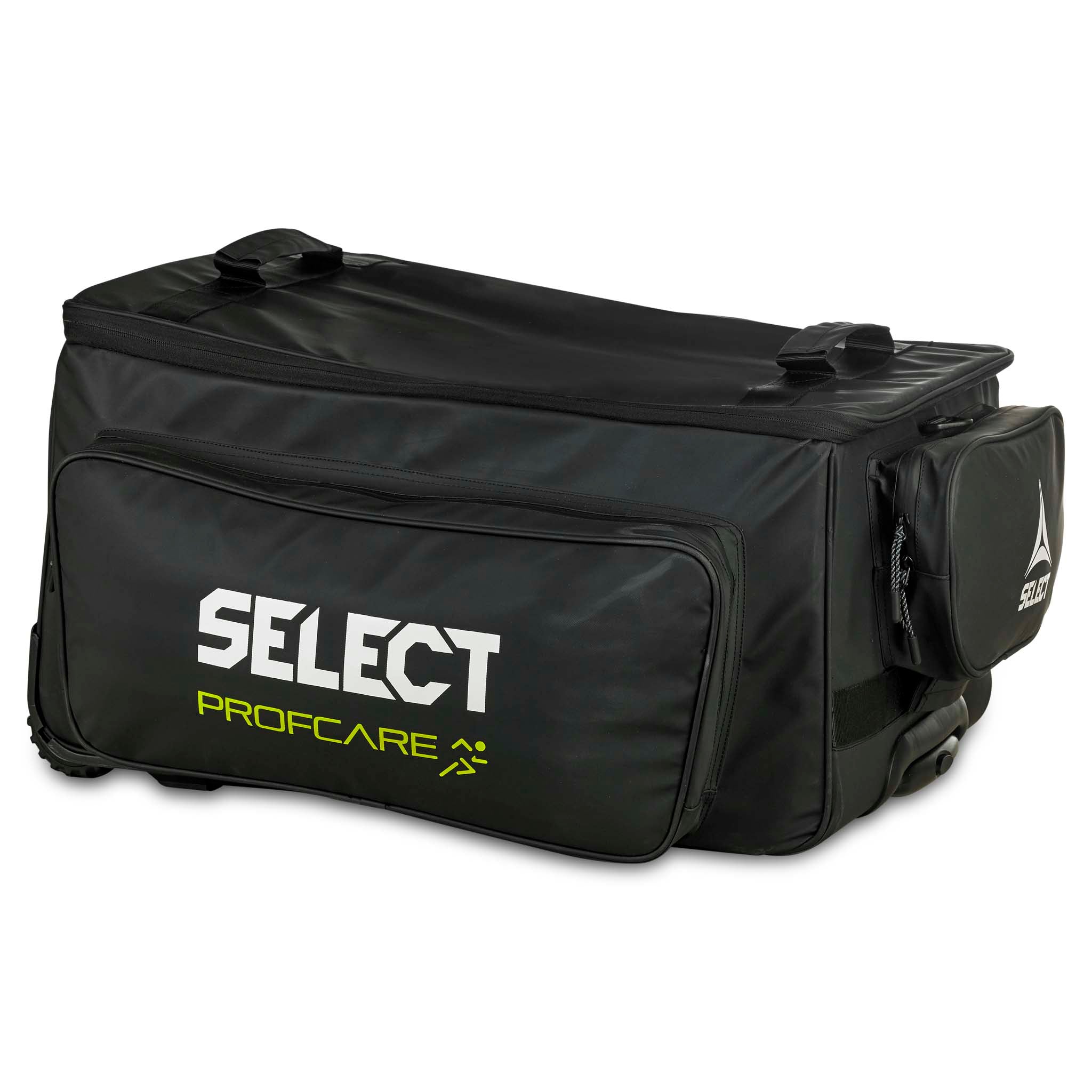 Sort Medicalbag trolley v25, Sports care, forsidevisning med Select Profcare-logo.