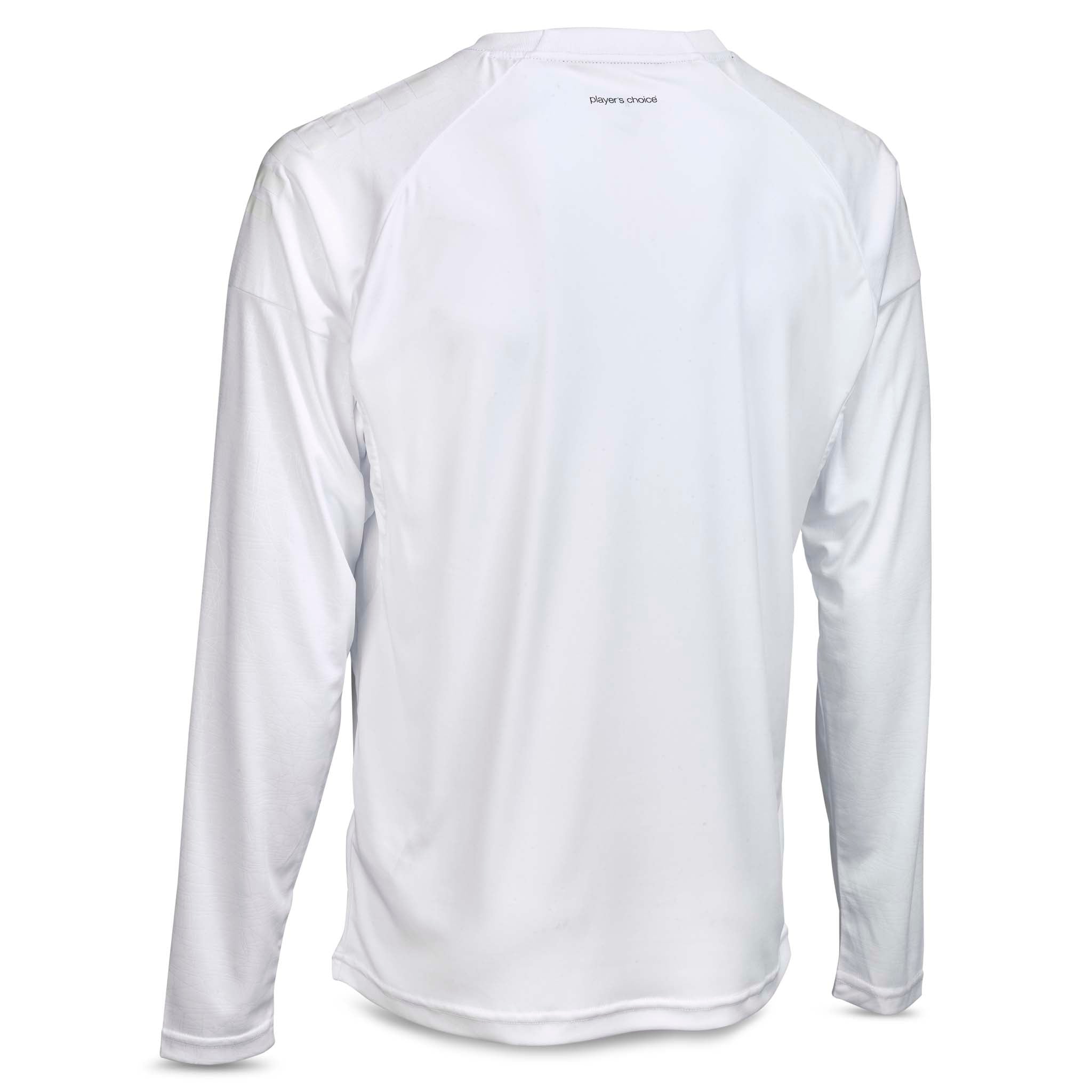 Hvid Player shirt L/S Spain v25, Match & Training wear, set bagfra