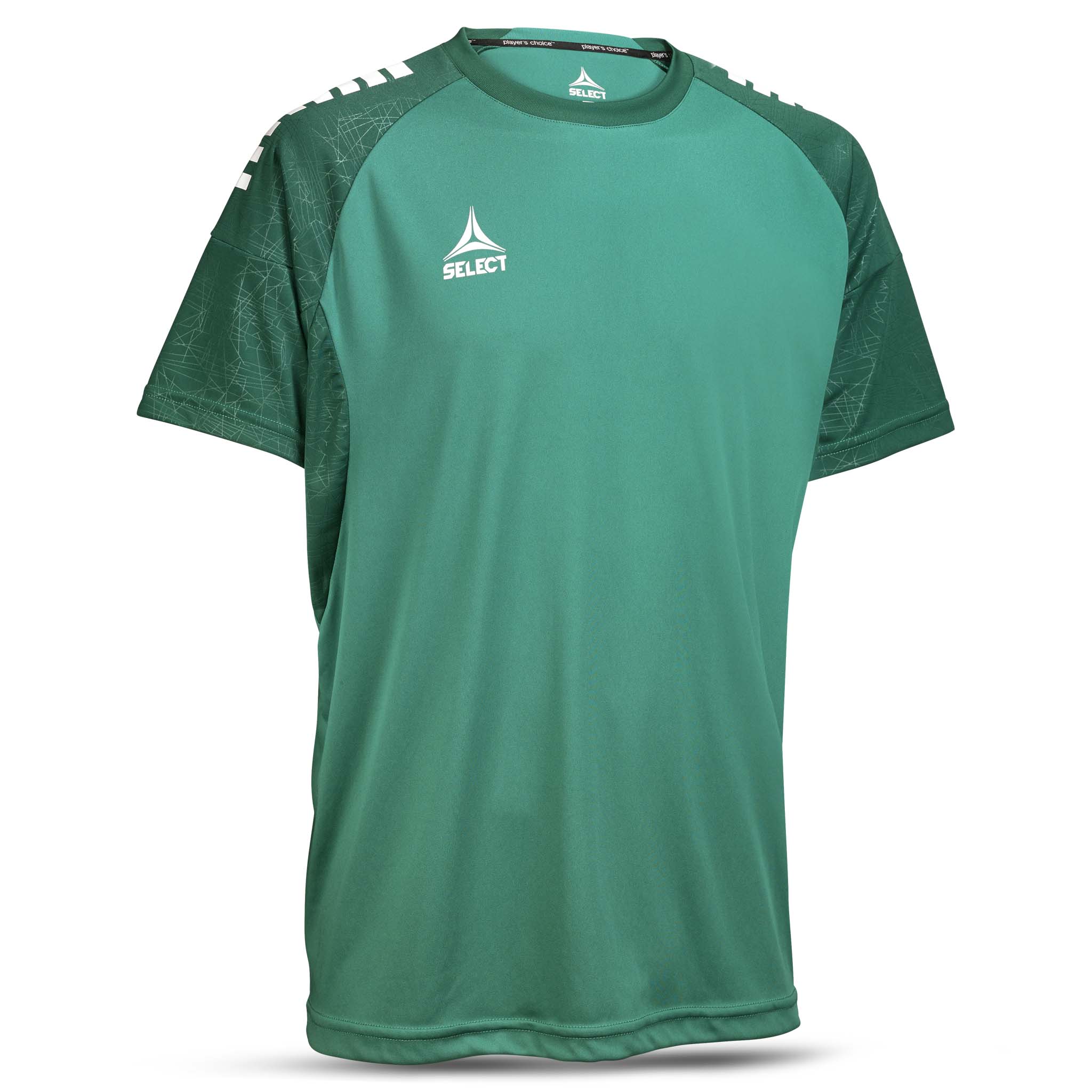 Spain Kortærmet spillertrøje - Børn #farve_grøn/hvid