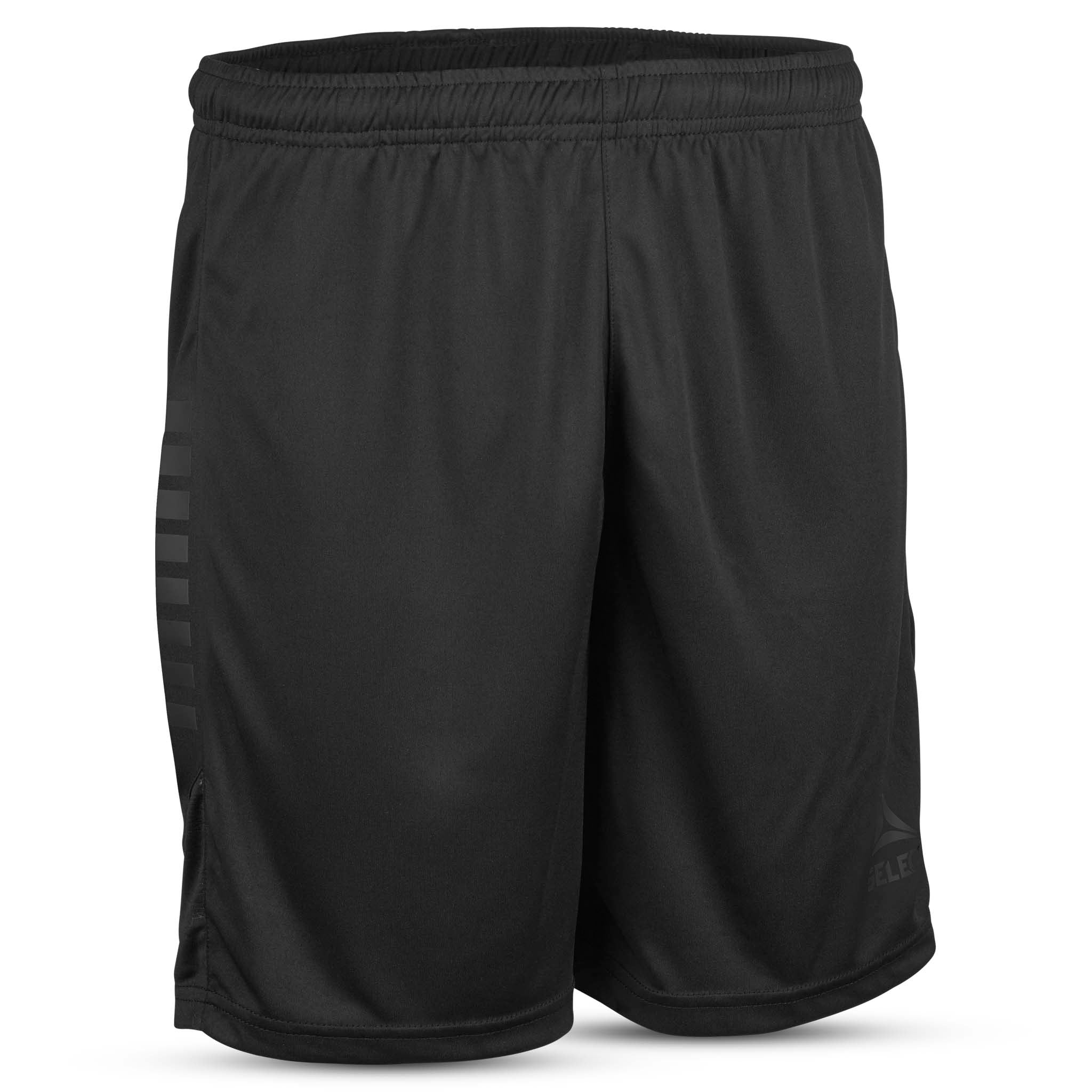 Sorte Player shorts Spain v25, Match & Training wear, set forfra med diskret stribedetalje i siden.
