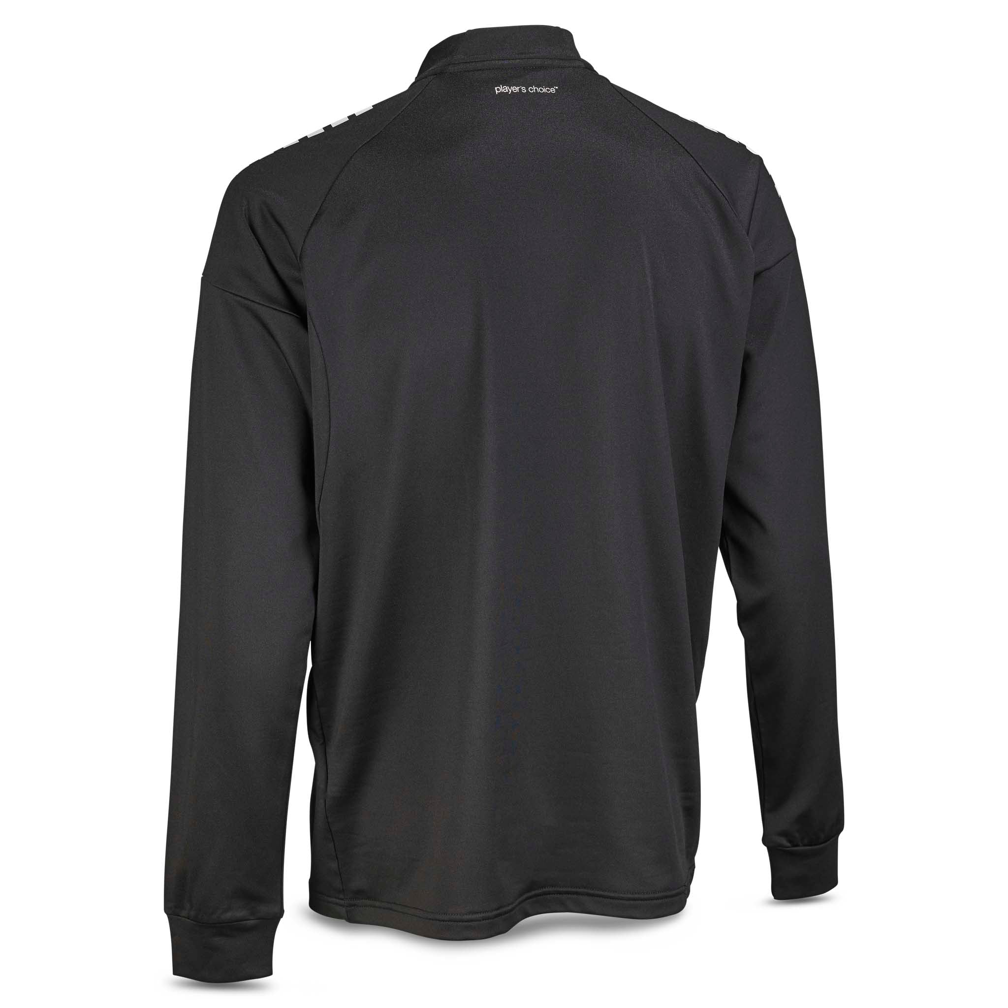 Spain Træningssweatshirt 1/2 lynlås #farve_ #farve_sort/hvid #farve_sort/hvid