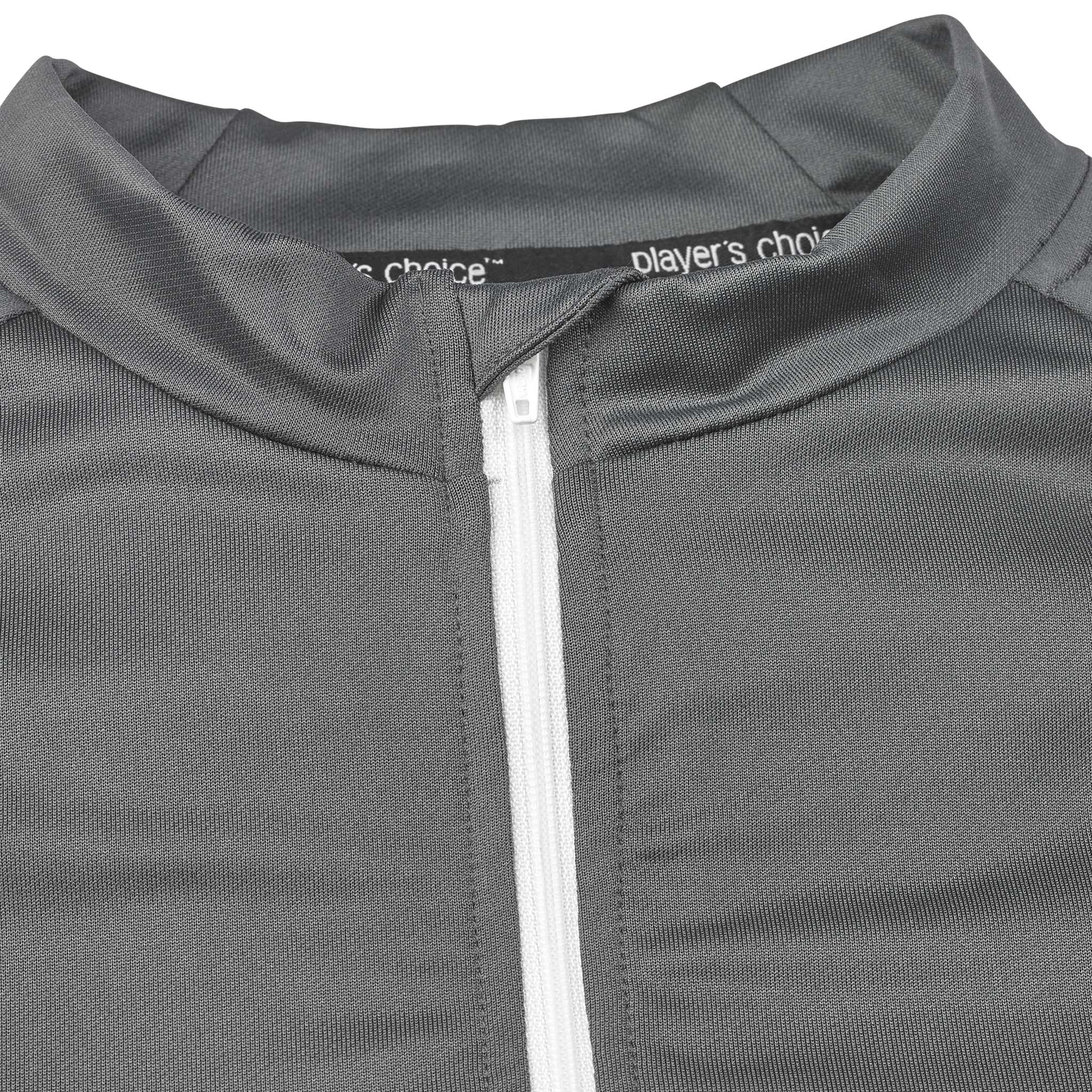 Spain Træningssweatshirt 1/2 lynlås - Børn #farve_ #farve_grey/white