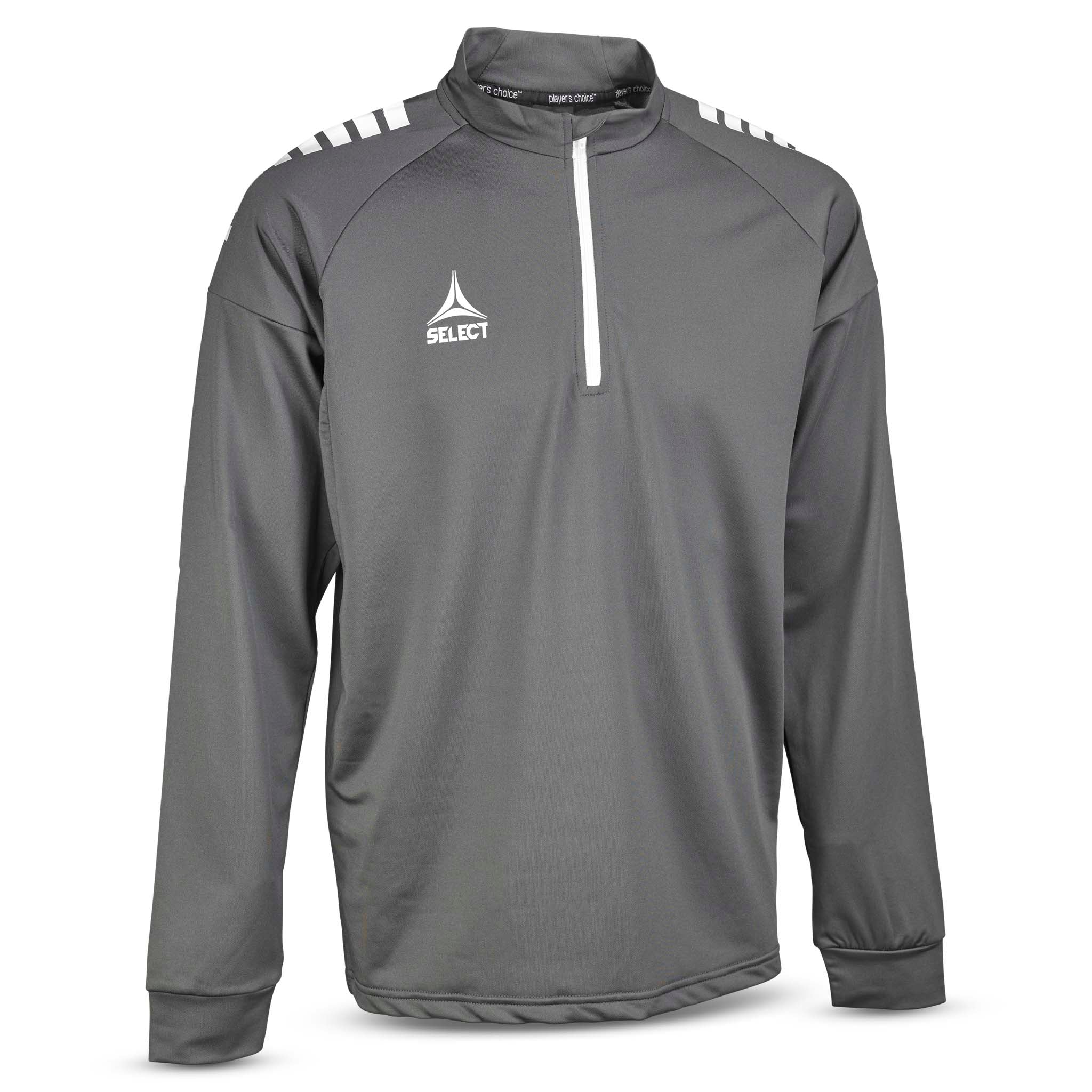 Spain Træningssweatshirt 1/2 lynlås #farve_grey/white