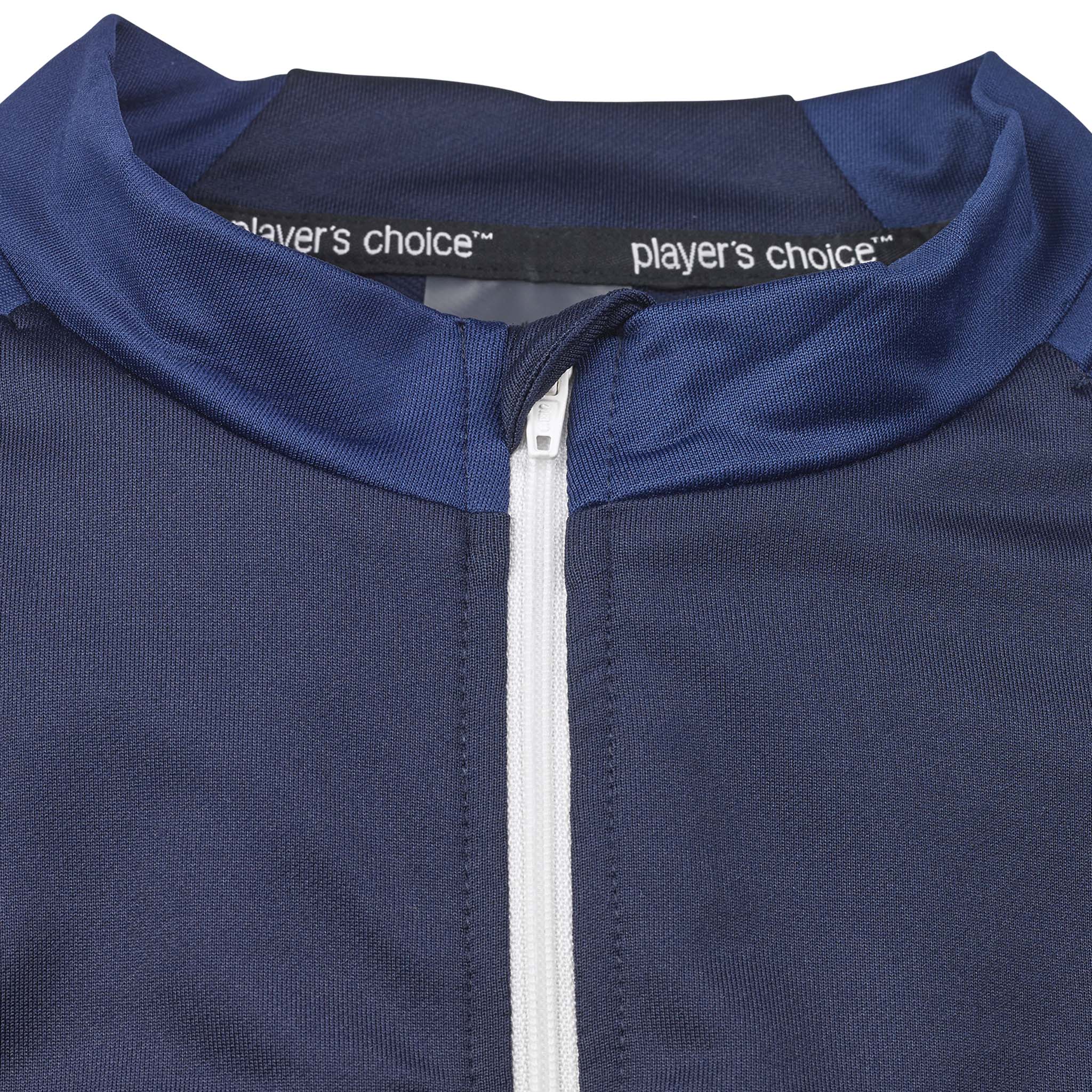 Spain Træningssweatshirt 1/2 lynlås #farve_ #farve_marineblå/hvid #farve_marineblå/hvid