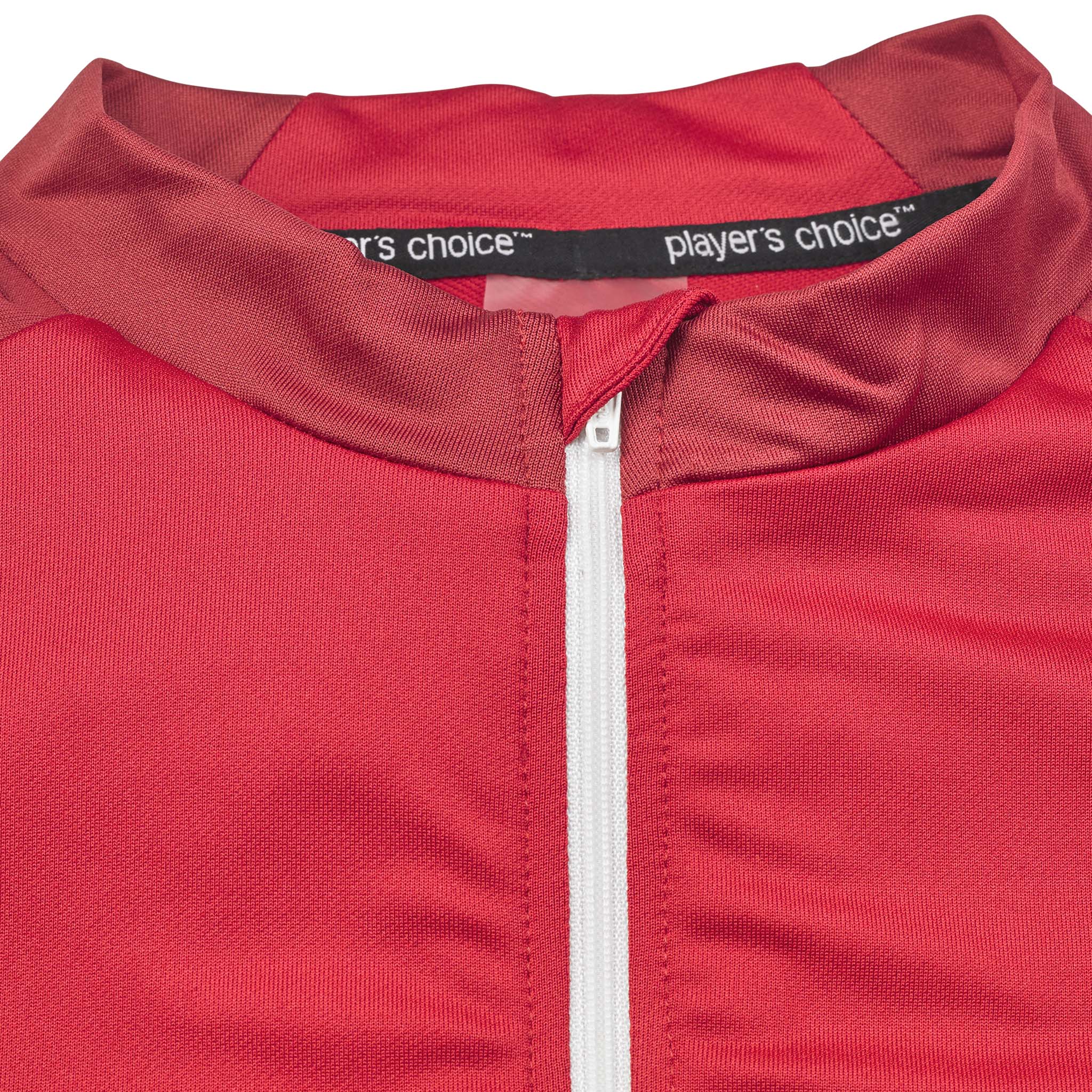 Spain Træningssweatshirt 1/2 lynlås #farve_ #farve_rød/hvid #farve_rød/hvid