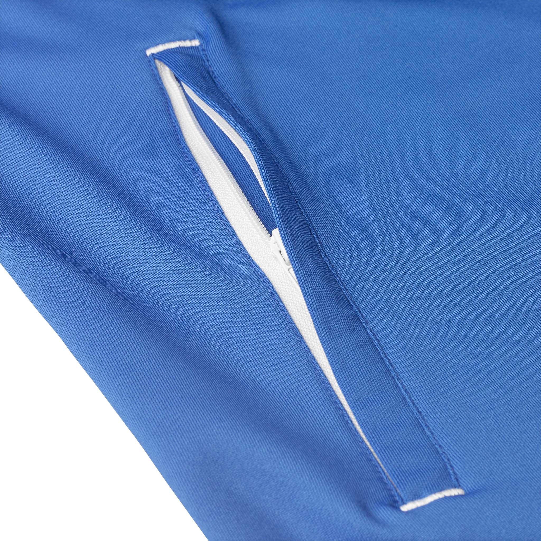 Spain Træningsjakke lynlås #farve_ #farve_blå/hvid #farve_blå/hvid