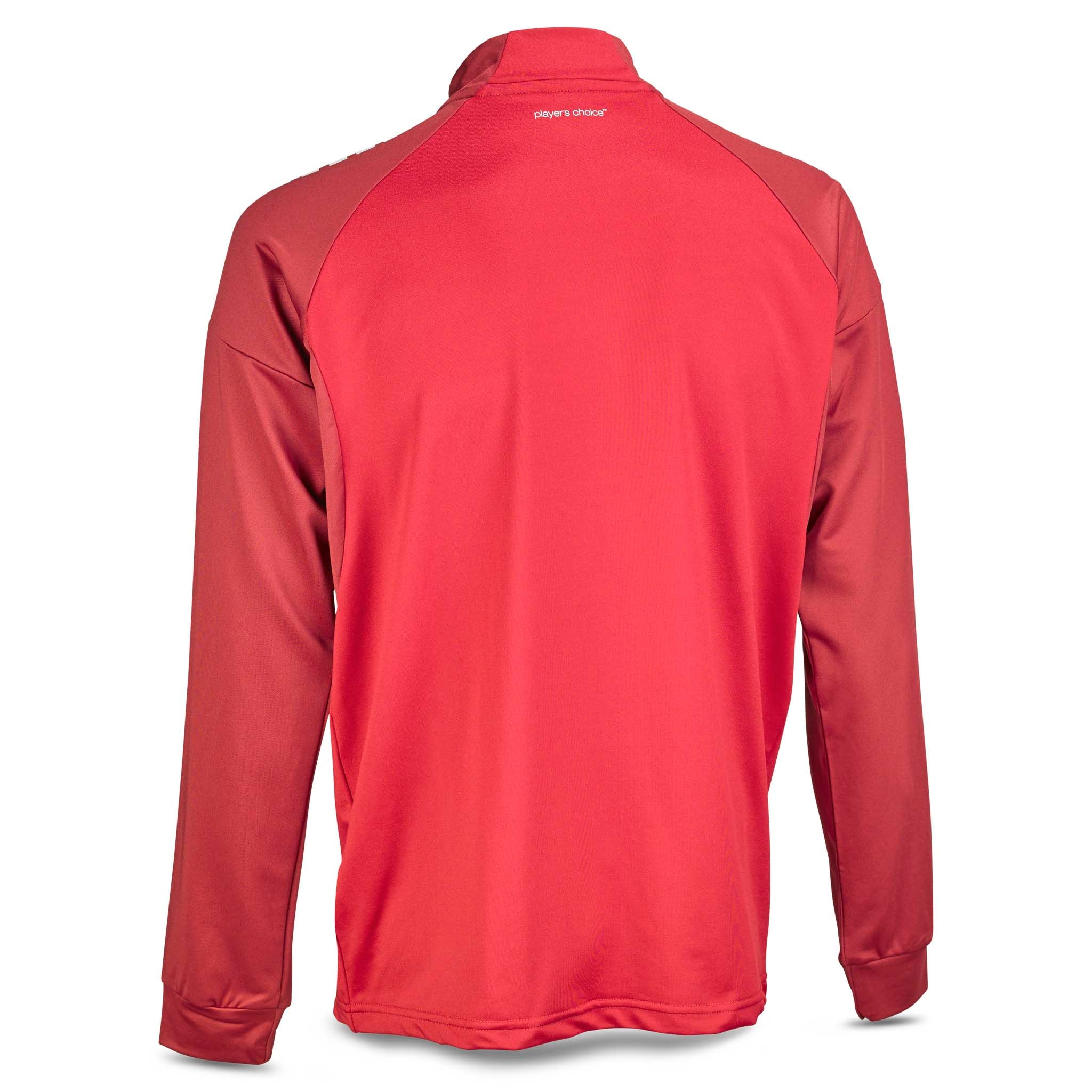Spain Træningsjakke lynlås - Børn #farve_ #farve_rød/hvid #farve_rød/hvid