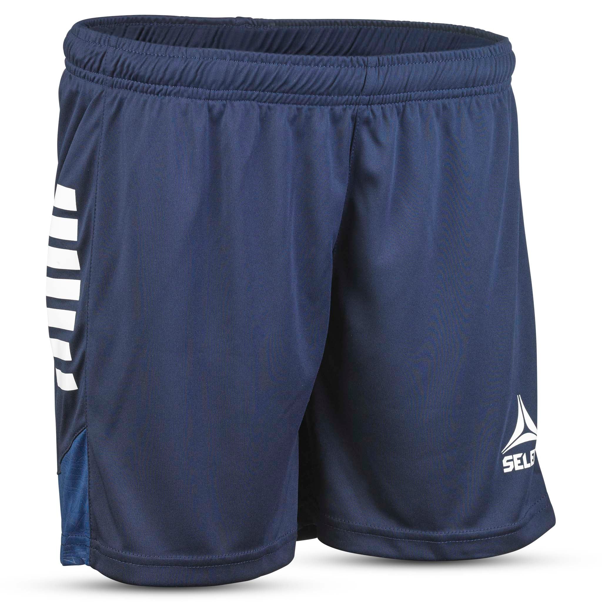 Spain Shorts - Kvinder #farve_marineblå/hvid