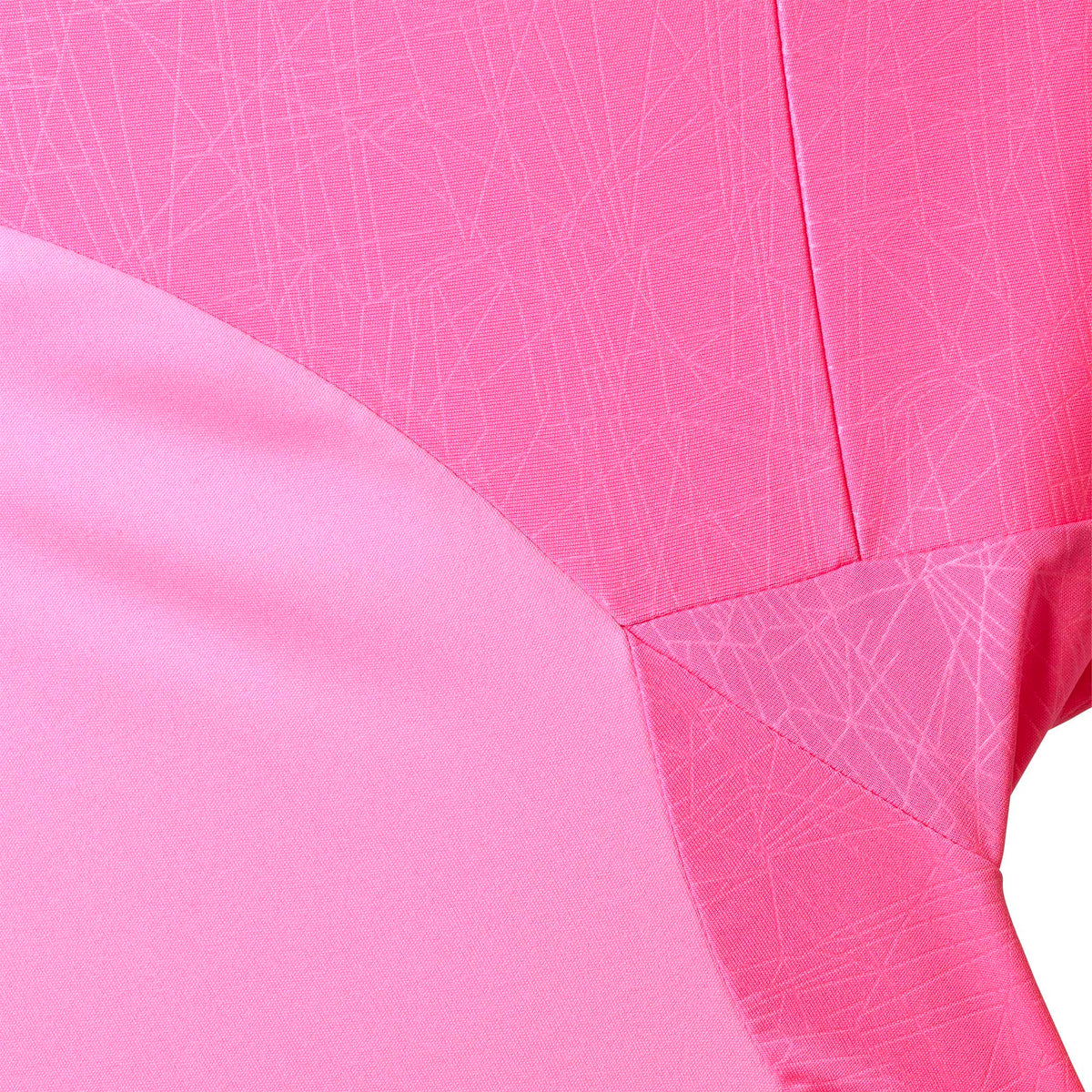 Nærbillede af Player shirt S/S Spain woman v25, Match & Training wear, i pink med diskret stregmønster