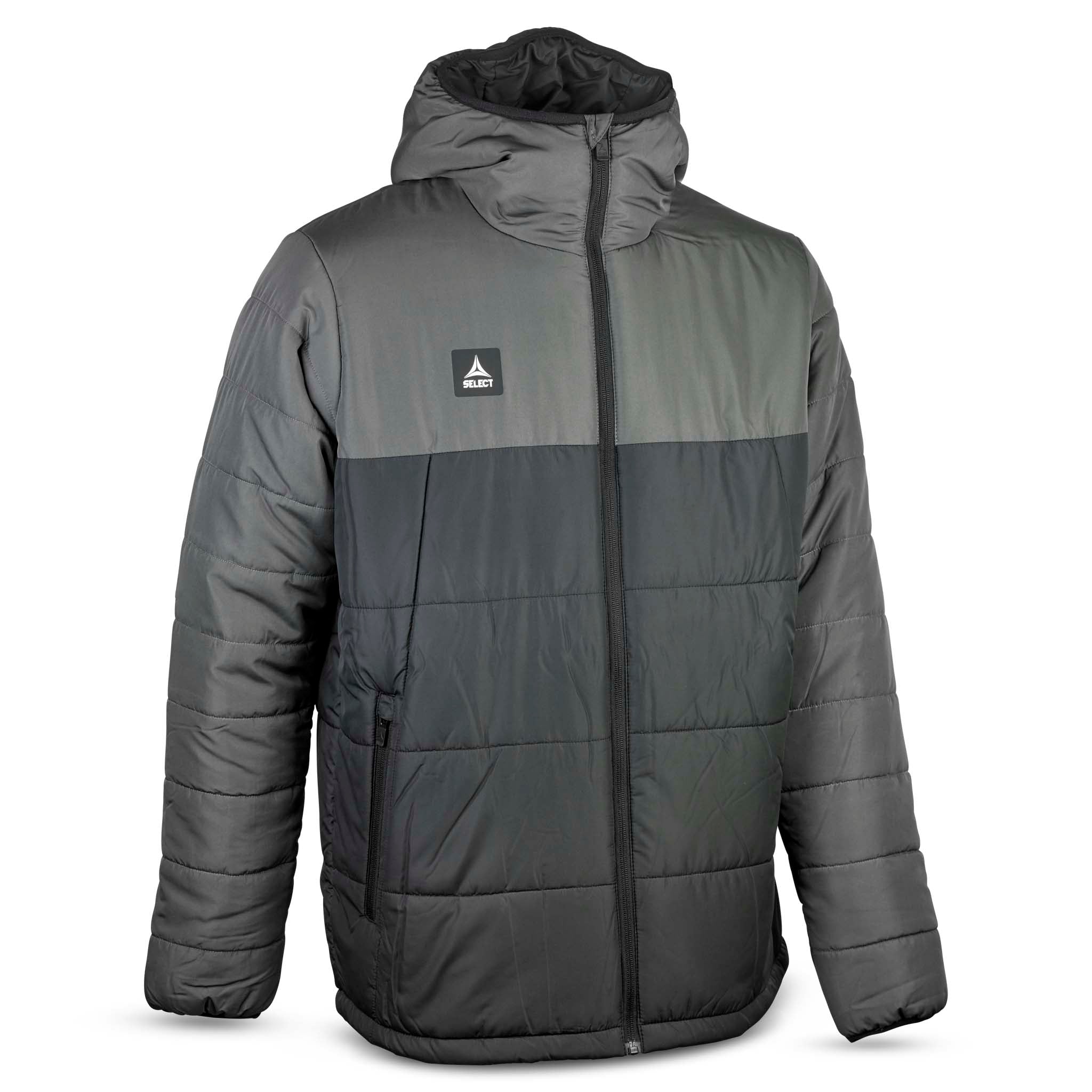 Oxford Padded jakke - Børn #farve_sort/grå
