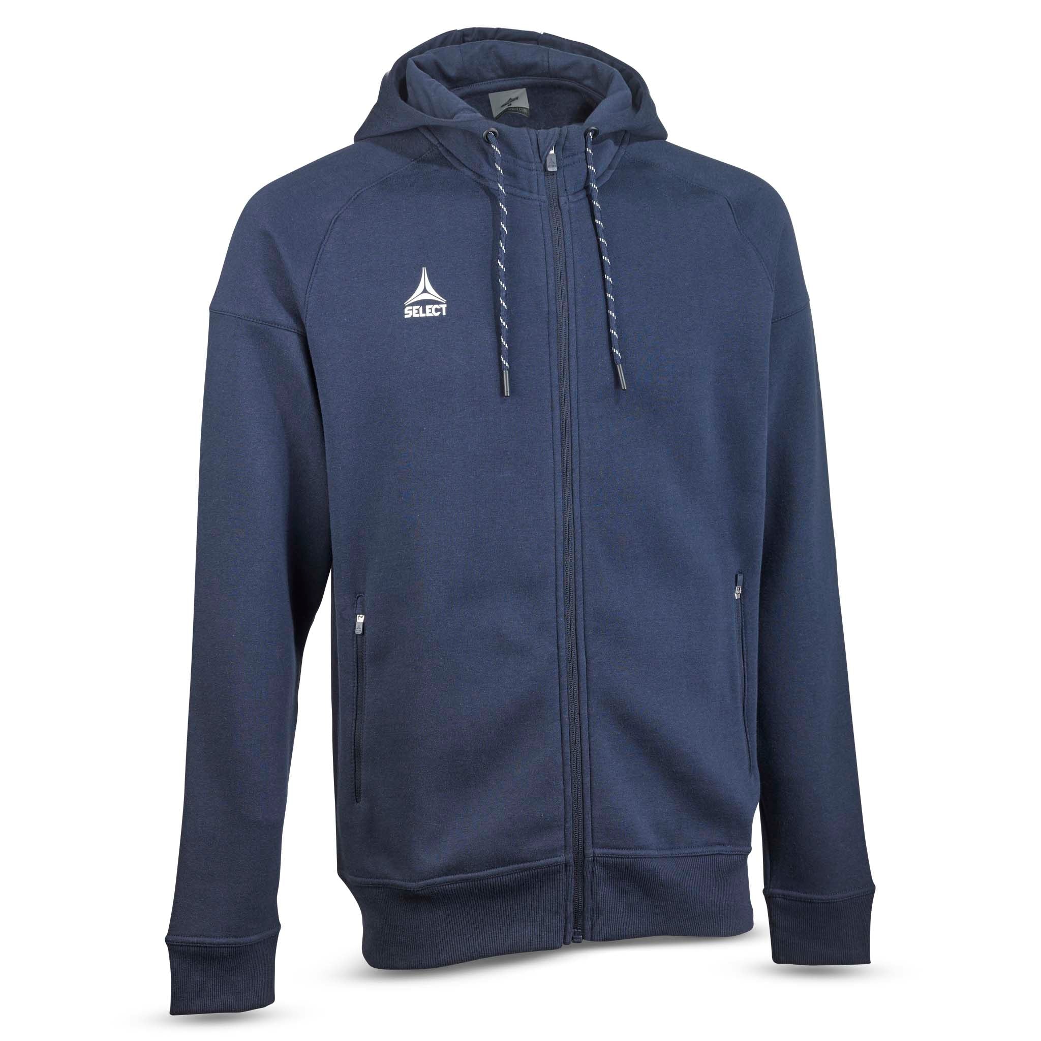 Oxford Zip hoodie #farve_navy