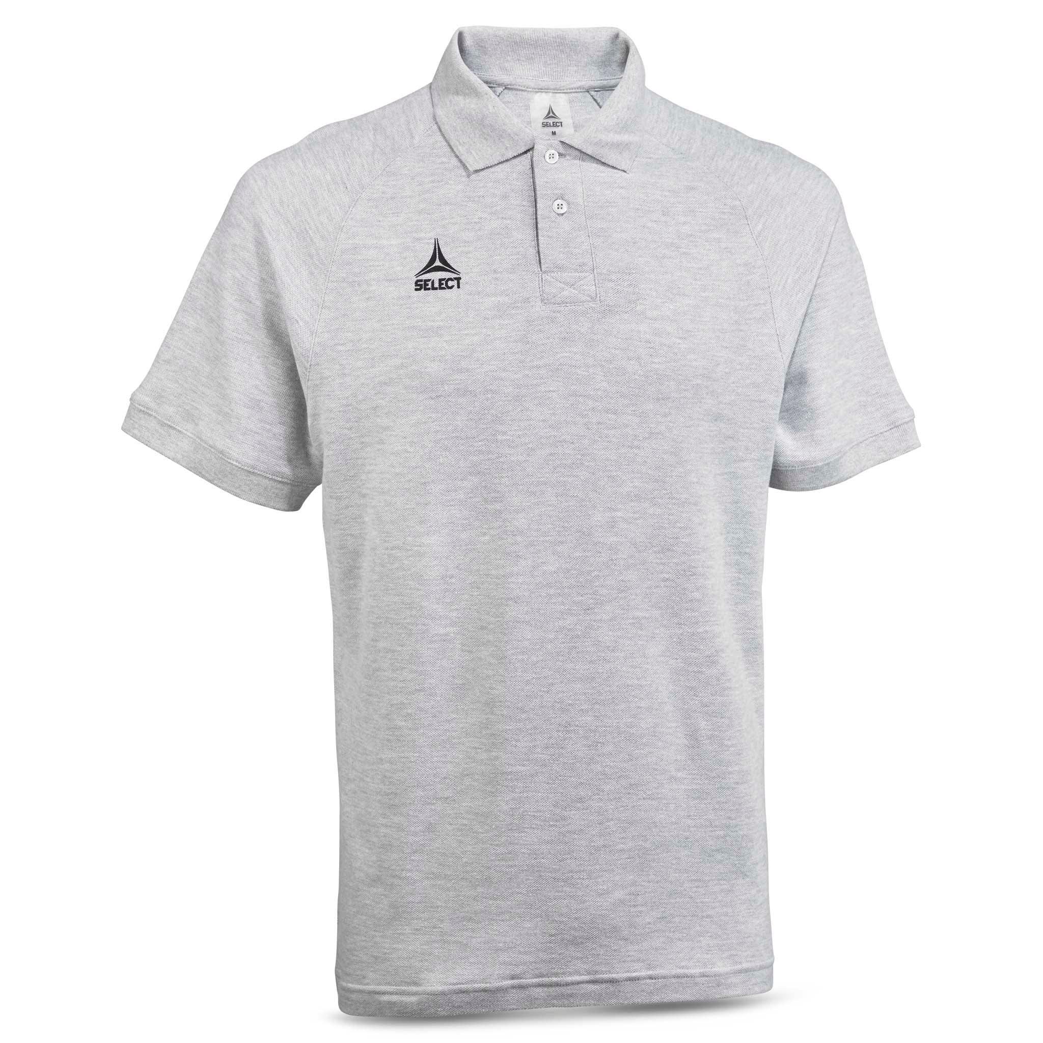 Oxford Polo T-shirt #farve_grå