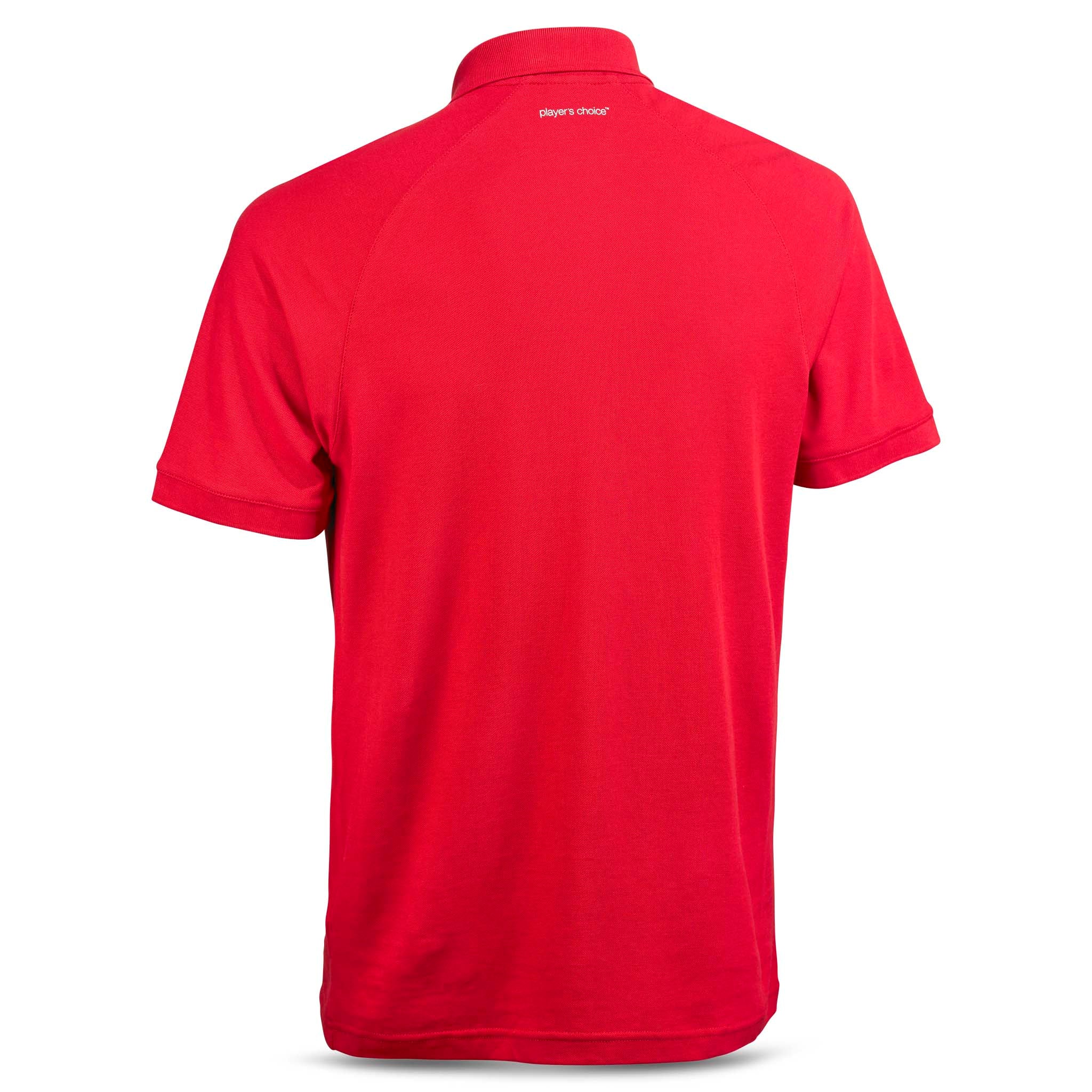 Oxford Polo T-shirt #farve_ #farve_rød #farve_rød