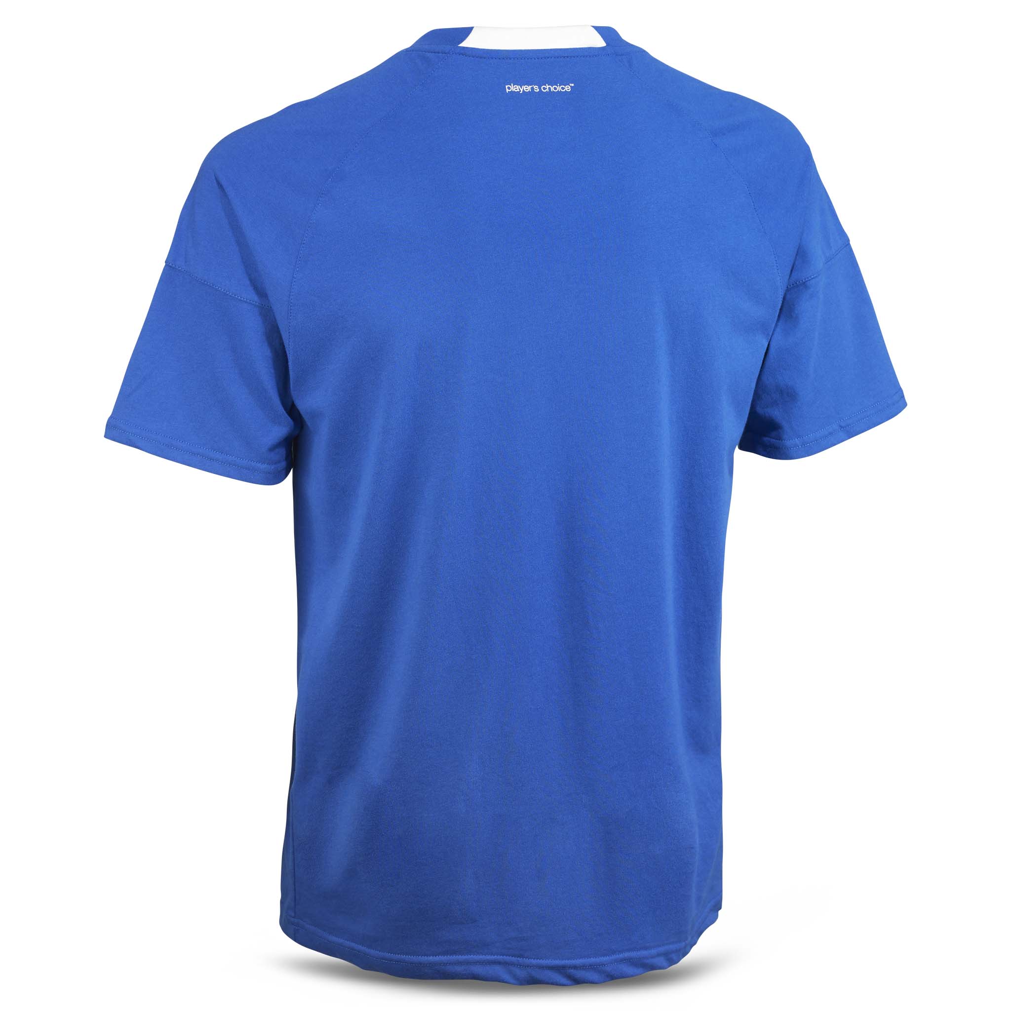 Blå T-Shirt Oxford v25, fritidstøj, set fra bagsiden