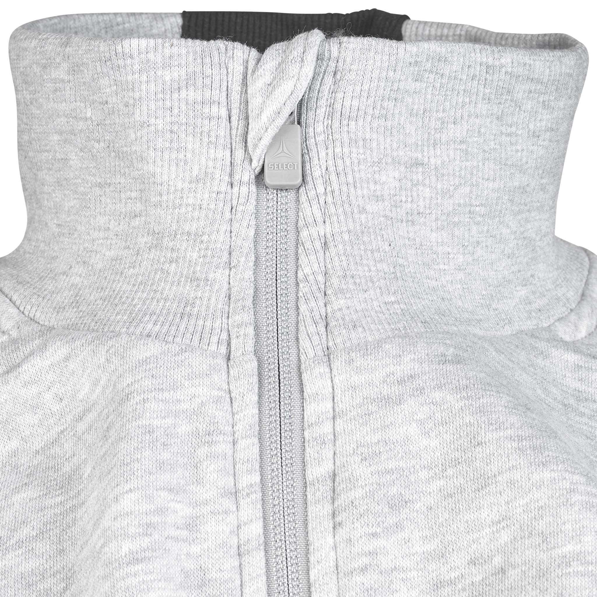 Oxford zip jakke #farve_ #farve_grå #farve_grå