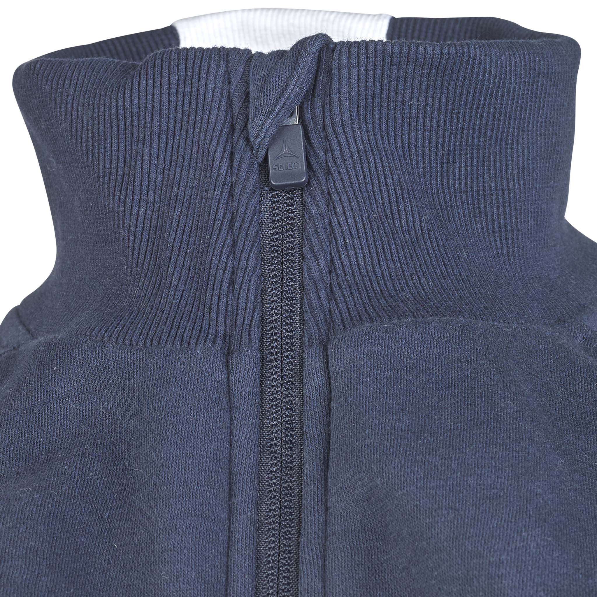 Oxford zip jakke #farve_ #farve_navy #farve_navy