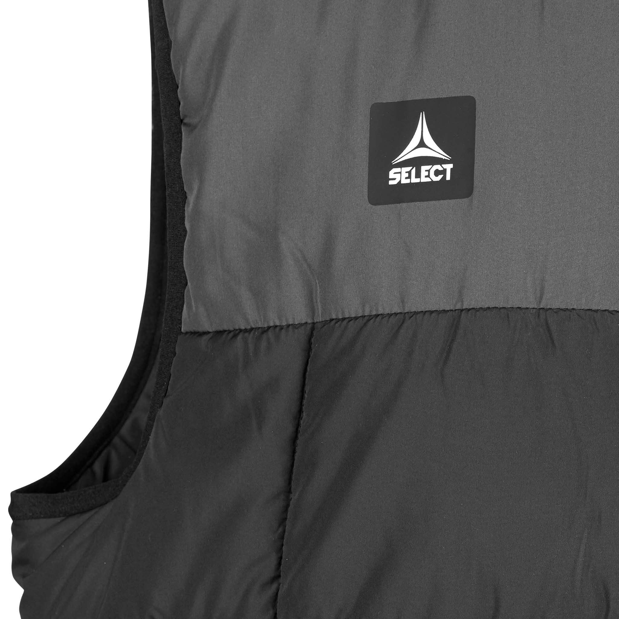 Oxford Padded vest #farve_ #farve_sort/grå #farve_sort/grå