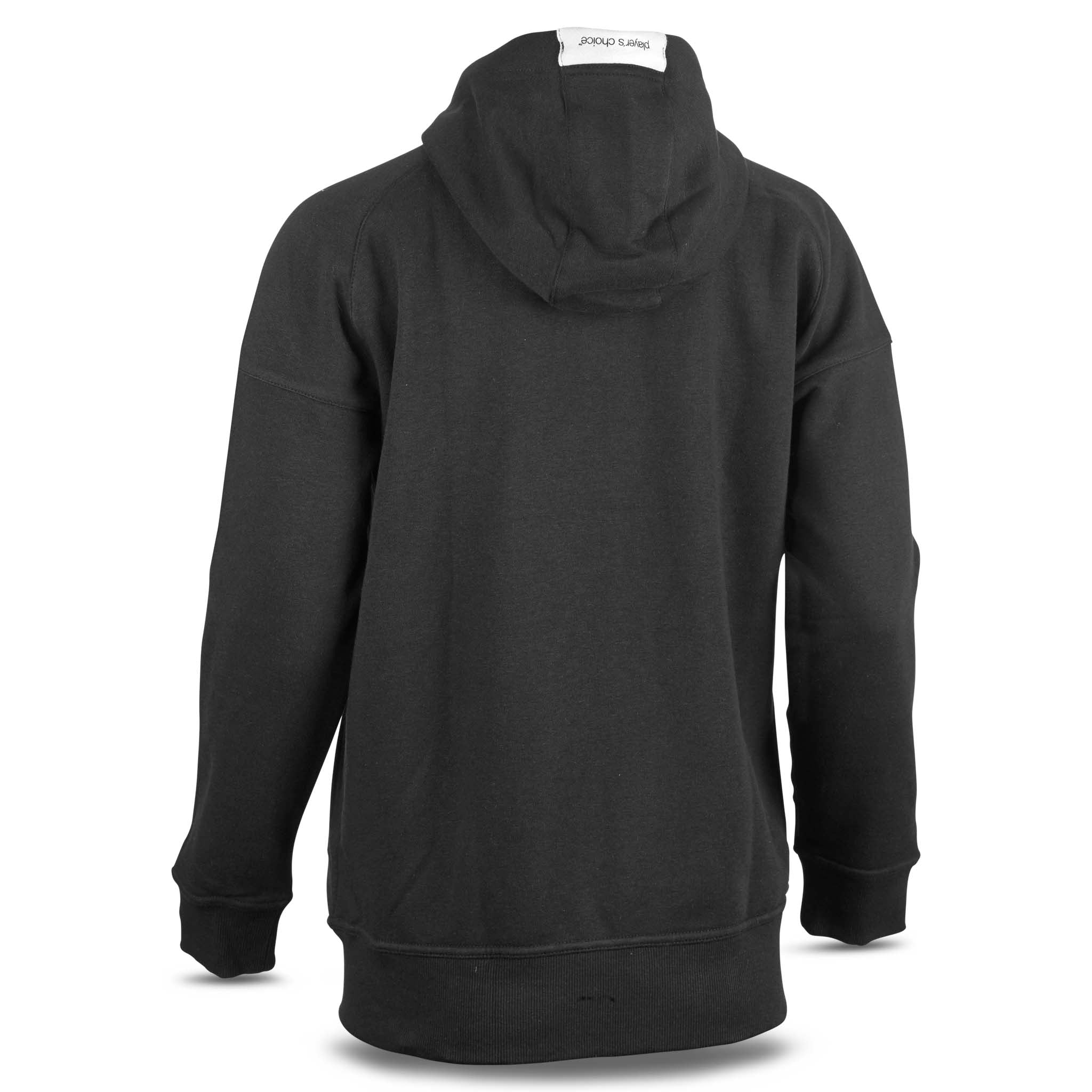 Oxford zip hoodie - kvinder #farve_ #farve_sort #farve_sort
