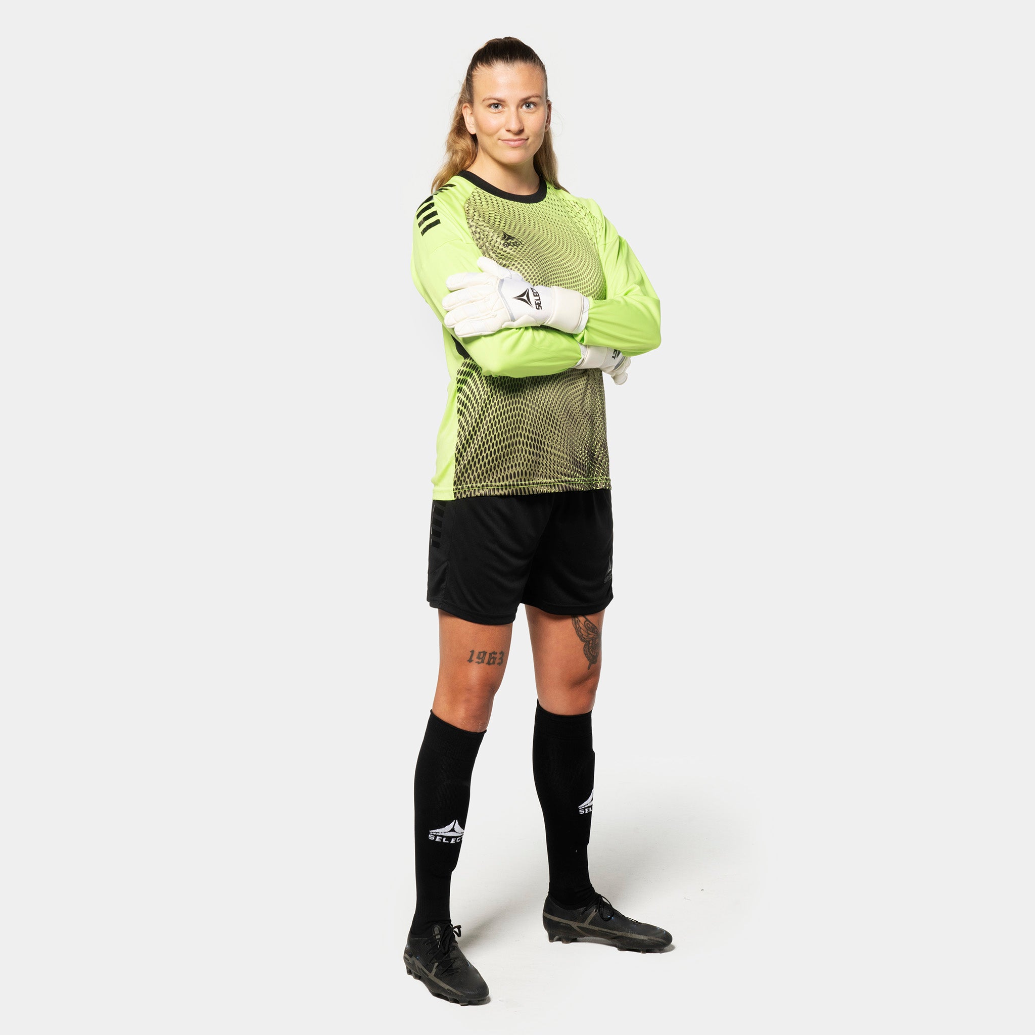Spain Målmandstrøje #farve_ #farve_limegreen/black
