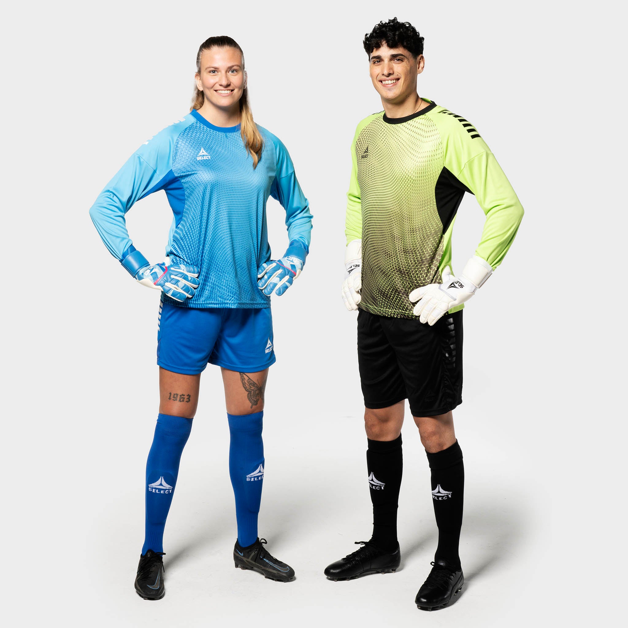 Spain Målmandstrøje #farve_ #farve_limegreen/black